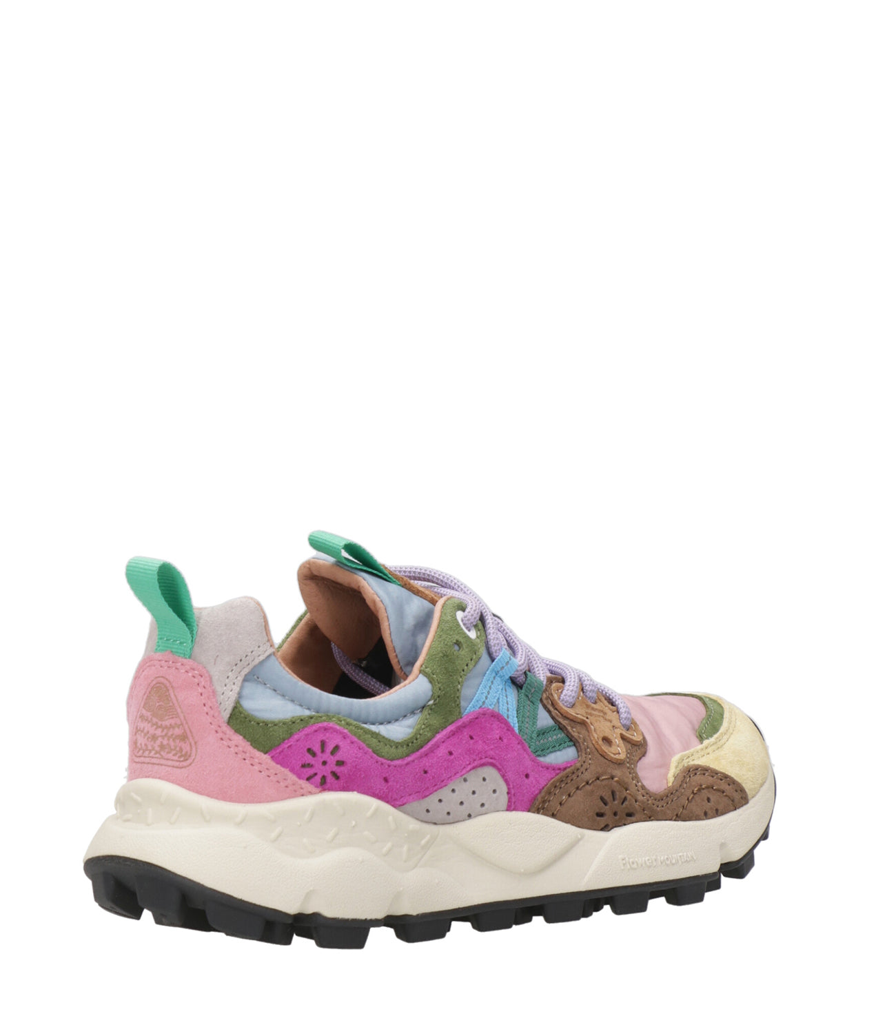 Flower Mountain | Sneakers Yamano 3 Women's Cream Pink and Brown