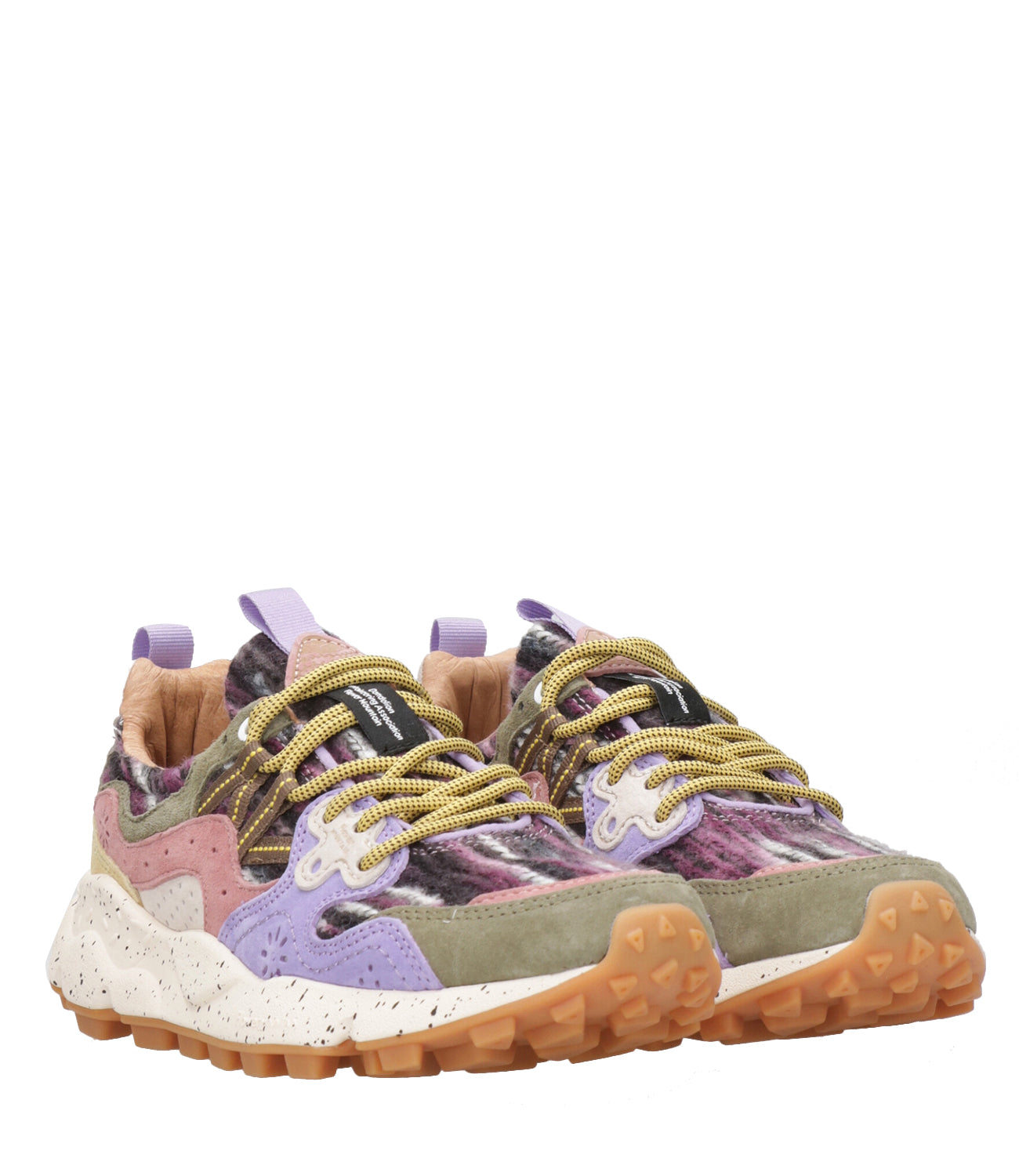 Flower Mountain | Sneakers Yamano 3 Donna Marrone e Viola