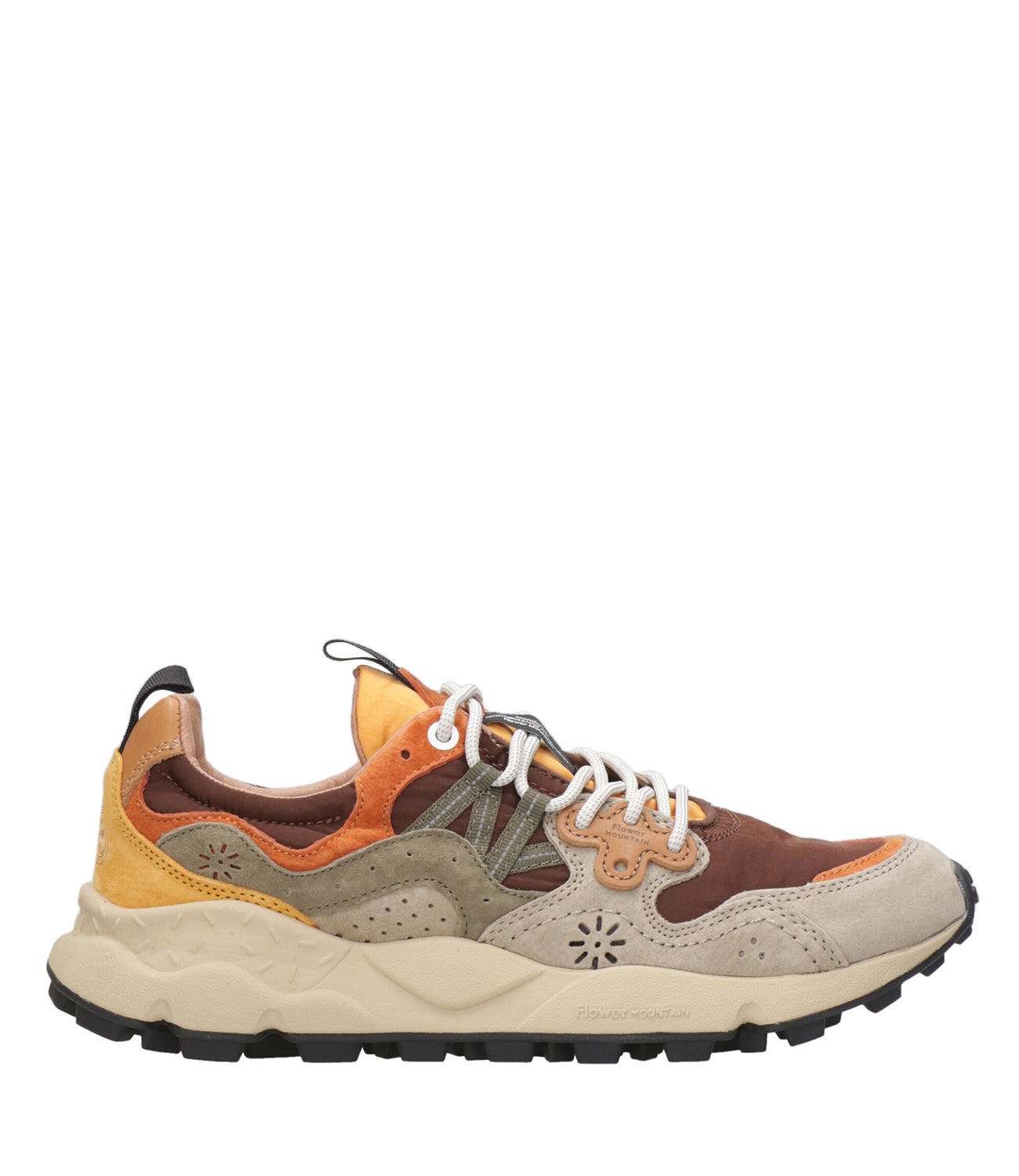 Flower Mountain | Sneakers Yamano 3 Unisex Taupe and Brown