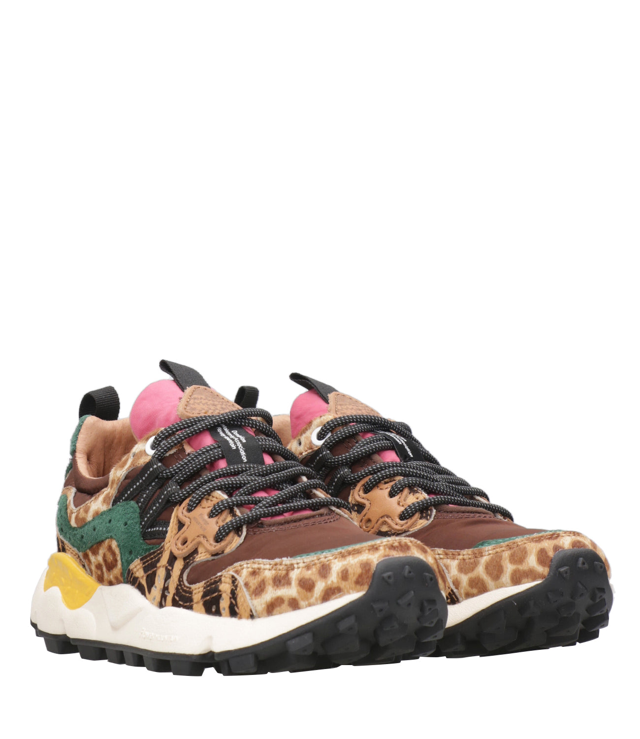 Flower Mountain | Yamano 3 Brown and Multicolor Sneakers