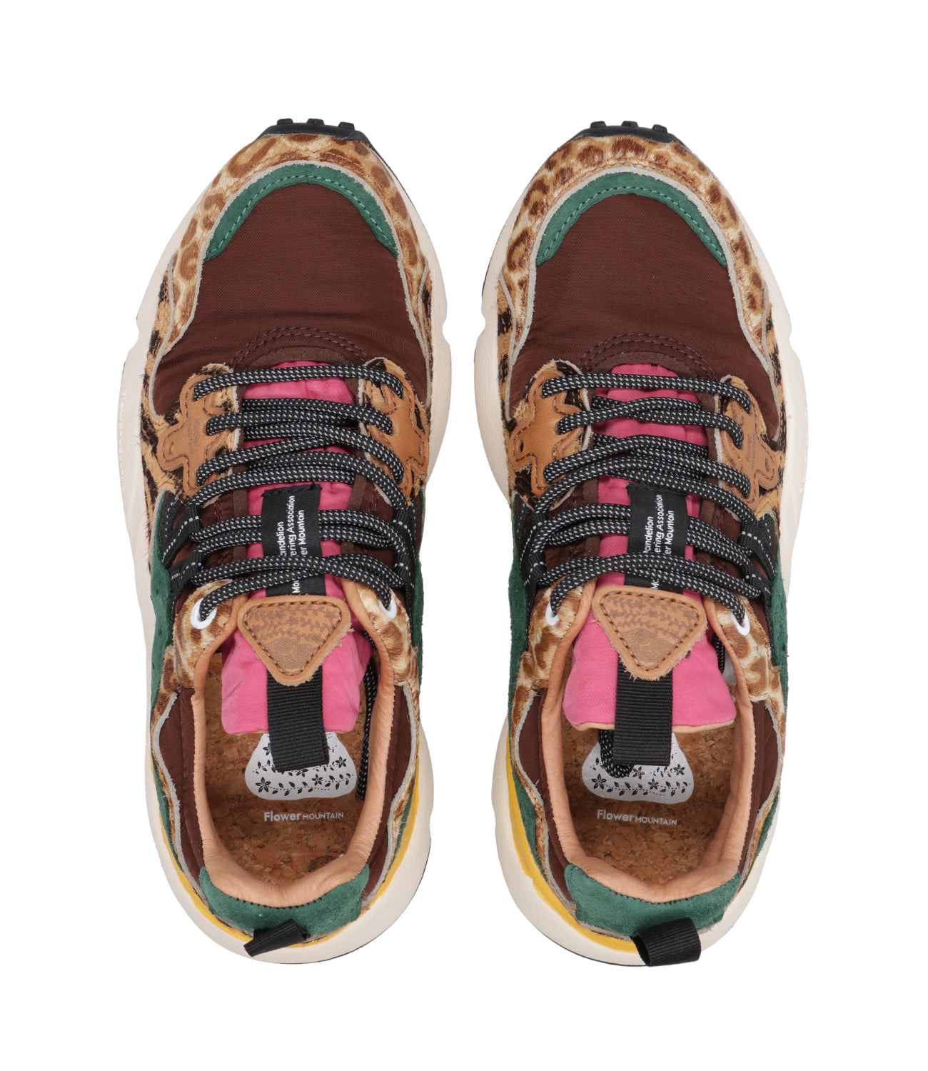 Flower Mountain | Sneakers Yamano 3 Marrone e Multicolor