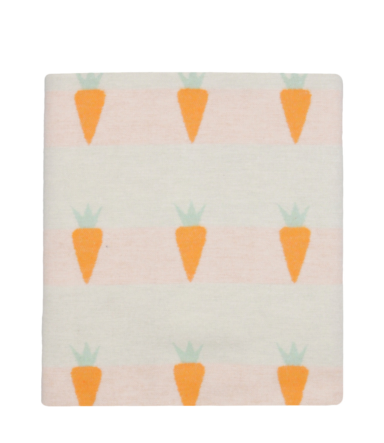 Fussenegger Kids | White and Orange Blanket