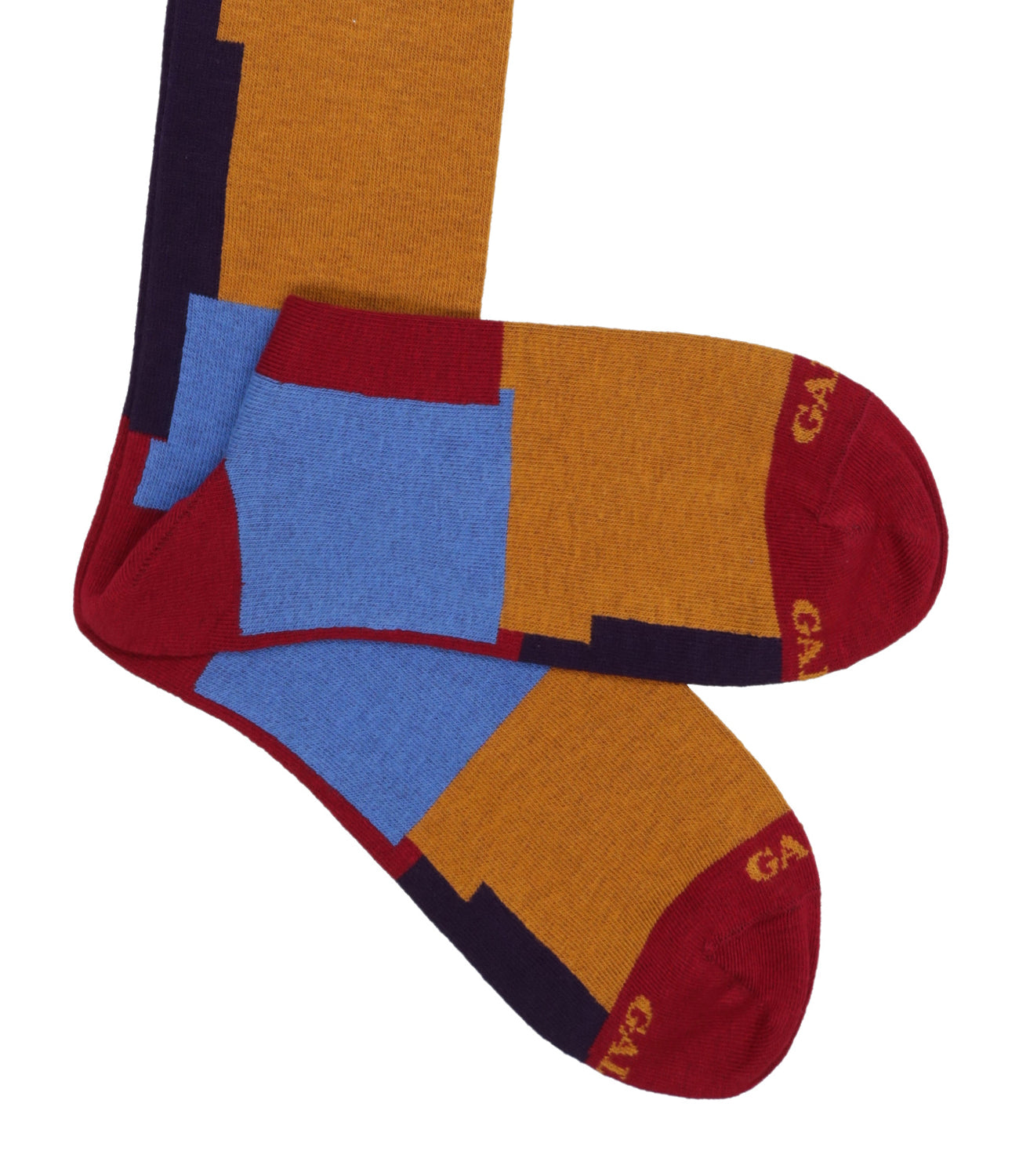 Gallo | Amaranth Square Socks