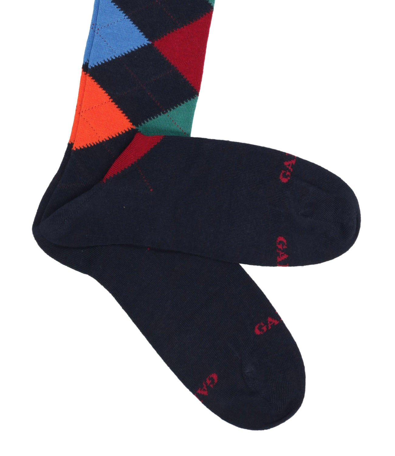 Rooster | Socks Intarsia Navy