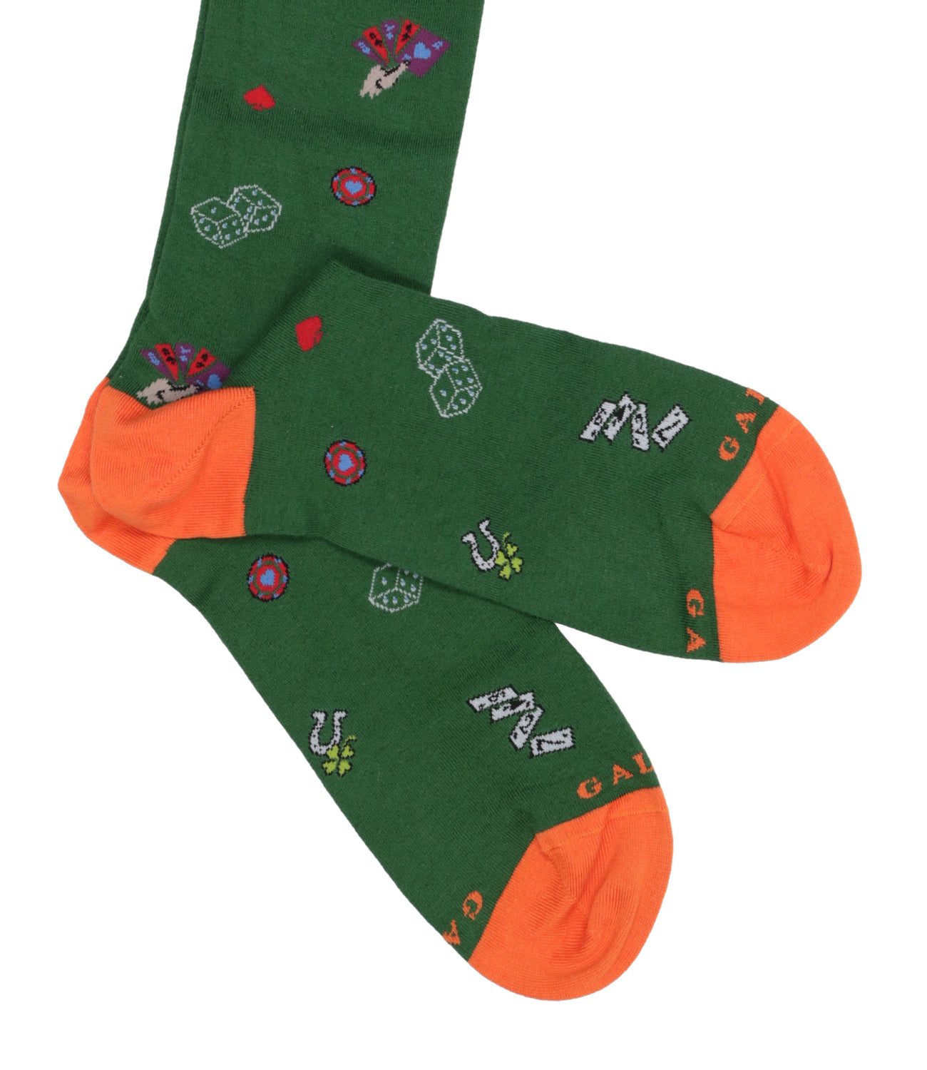 Rooster | Patterned Socks Green Meadow