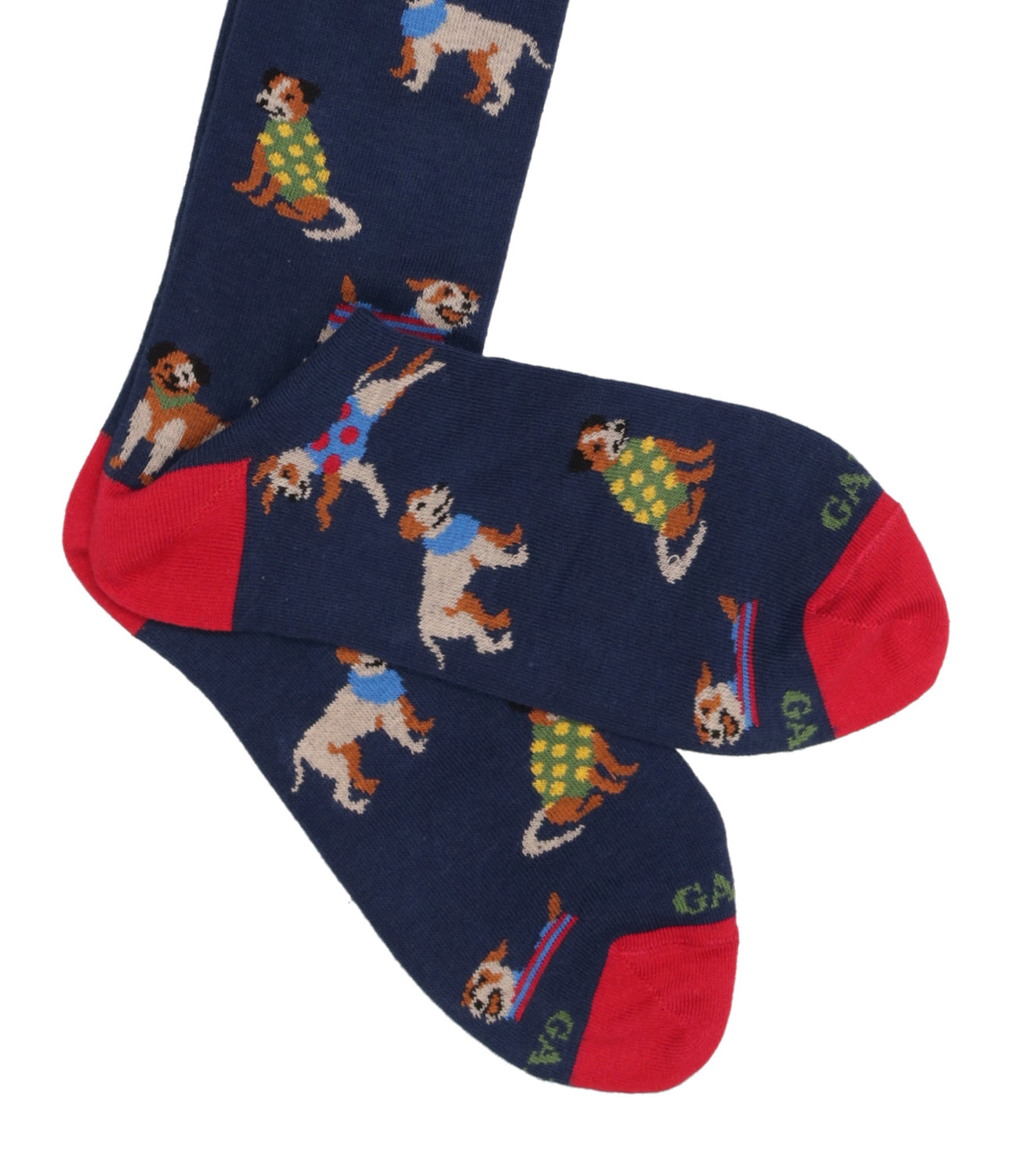 Gallo | Patterned Socks Navy Blue