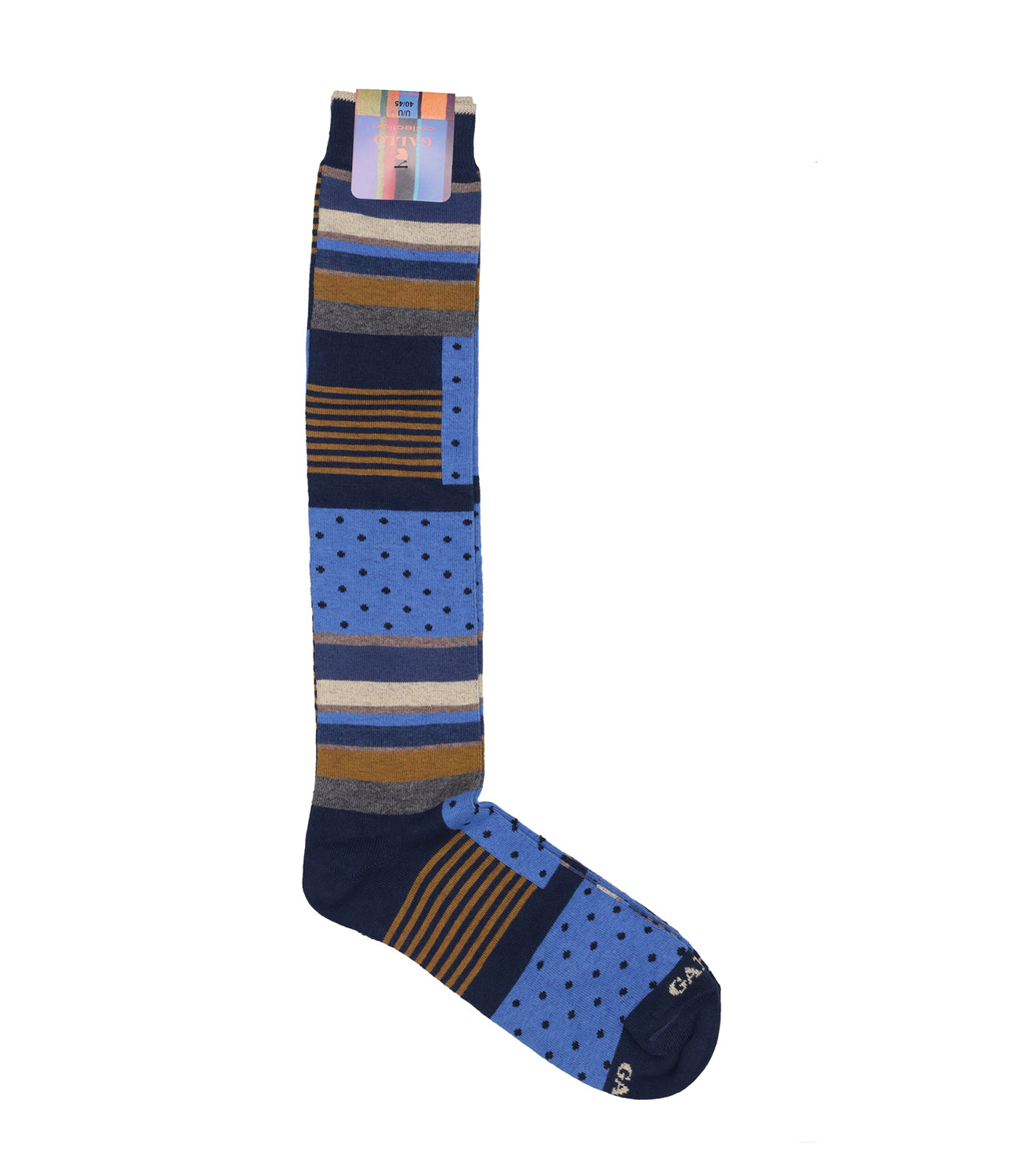 Rooster | Royal Block Patterned Socks