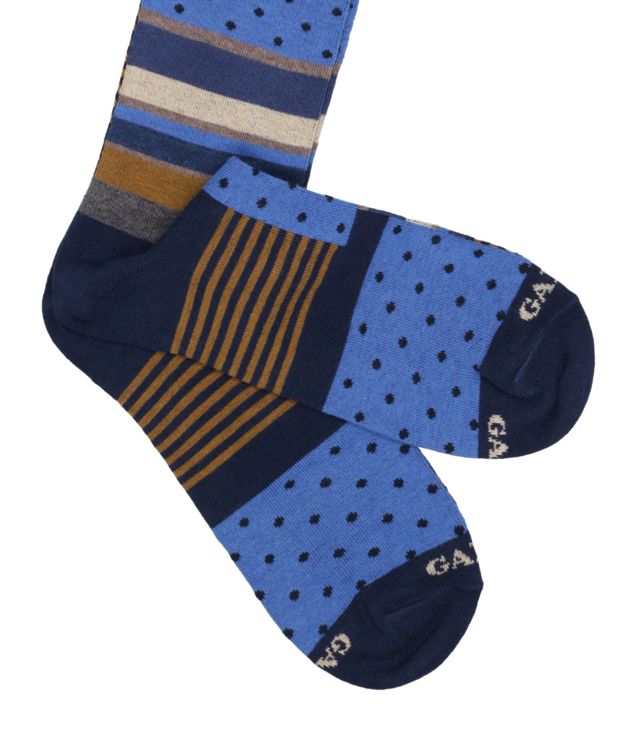 Rooster | Royal Block Patterned Socks