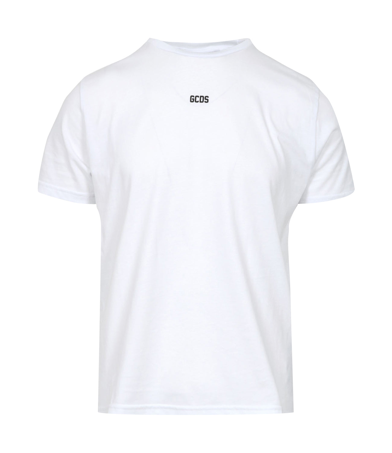 GCDS | T-Shirt Logo Bianco Ottico