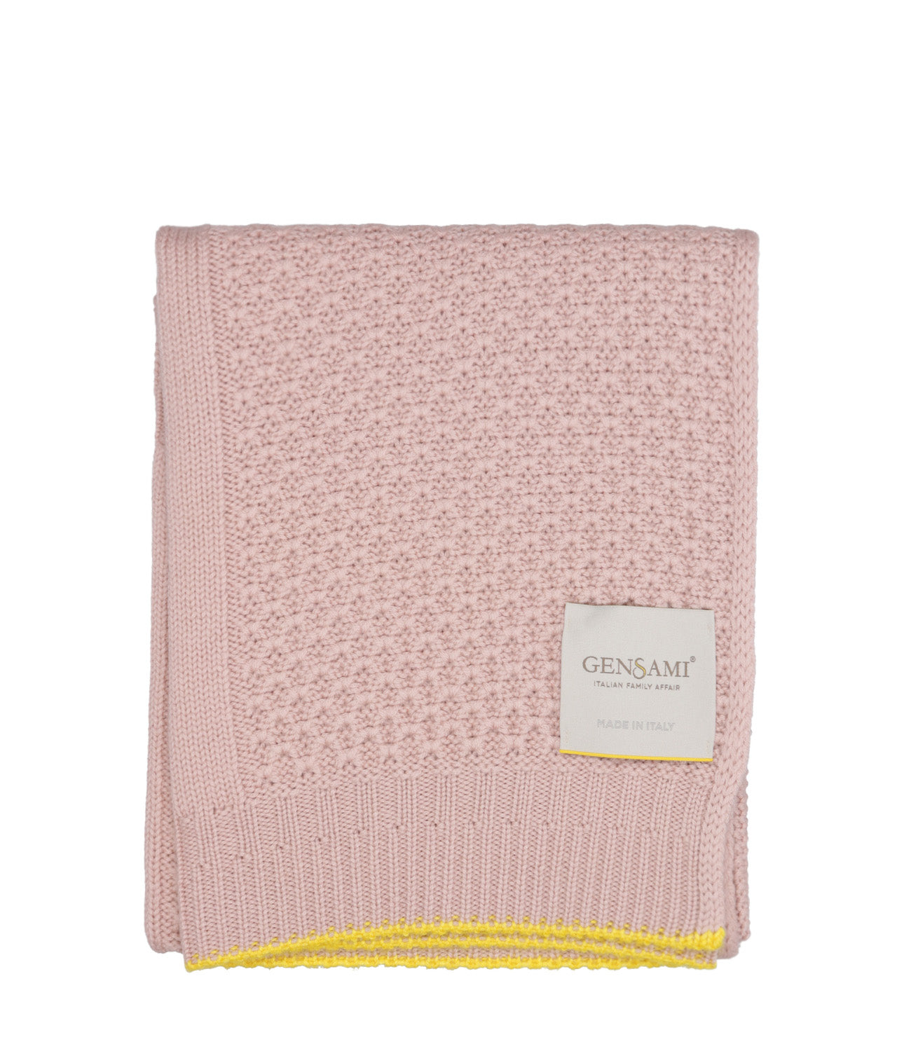 Gensami | Coperta Pattern mix Rosa antico