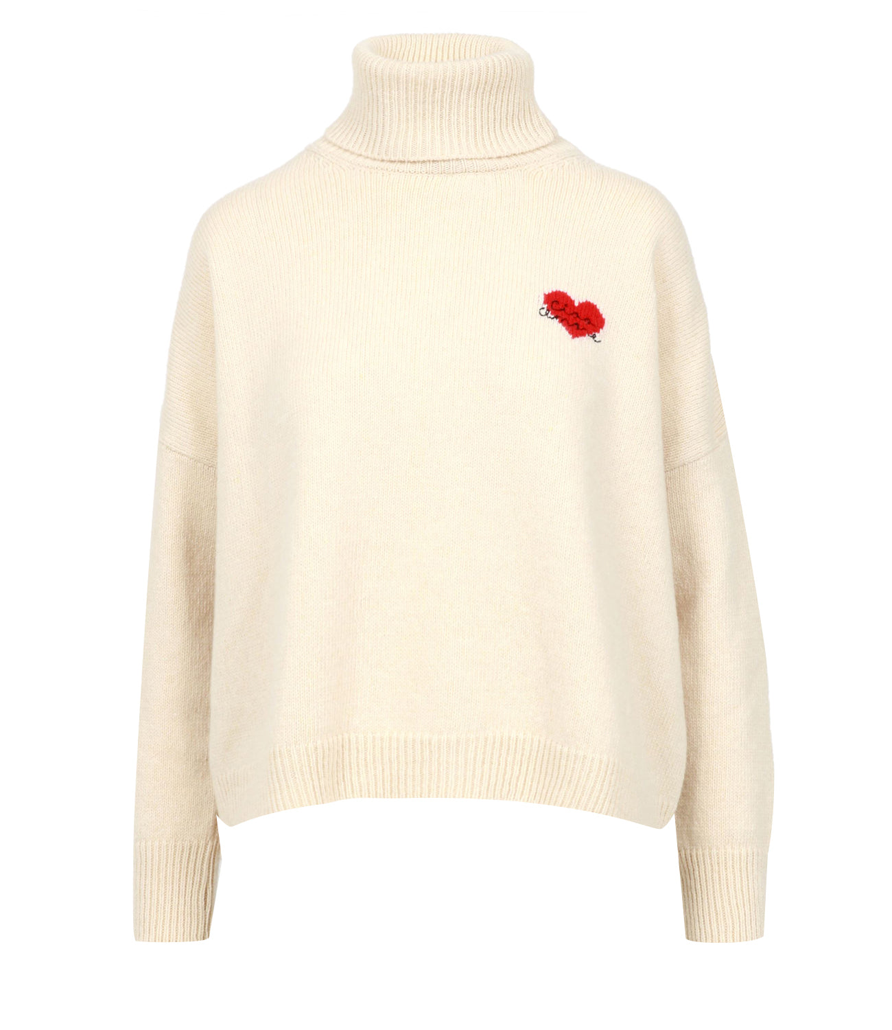 Giada Benincasa | Maglia Heart beat Beige