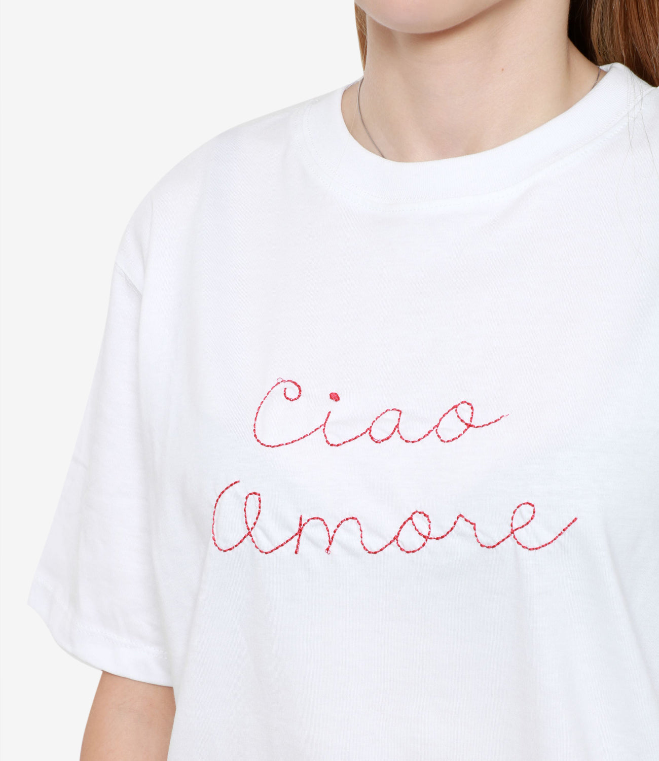 Giada Benincasa | T-Shirt Big logo Bianco