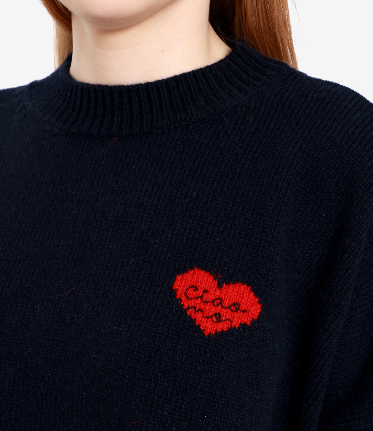 Giada Benincasa | Maglia Heart beat Blu navy