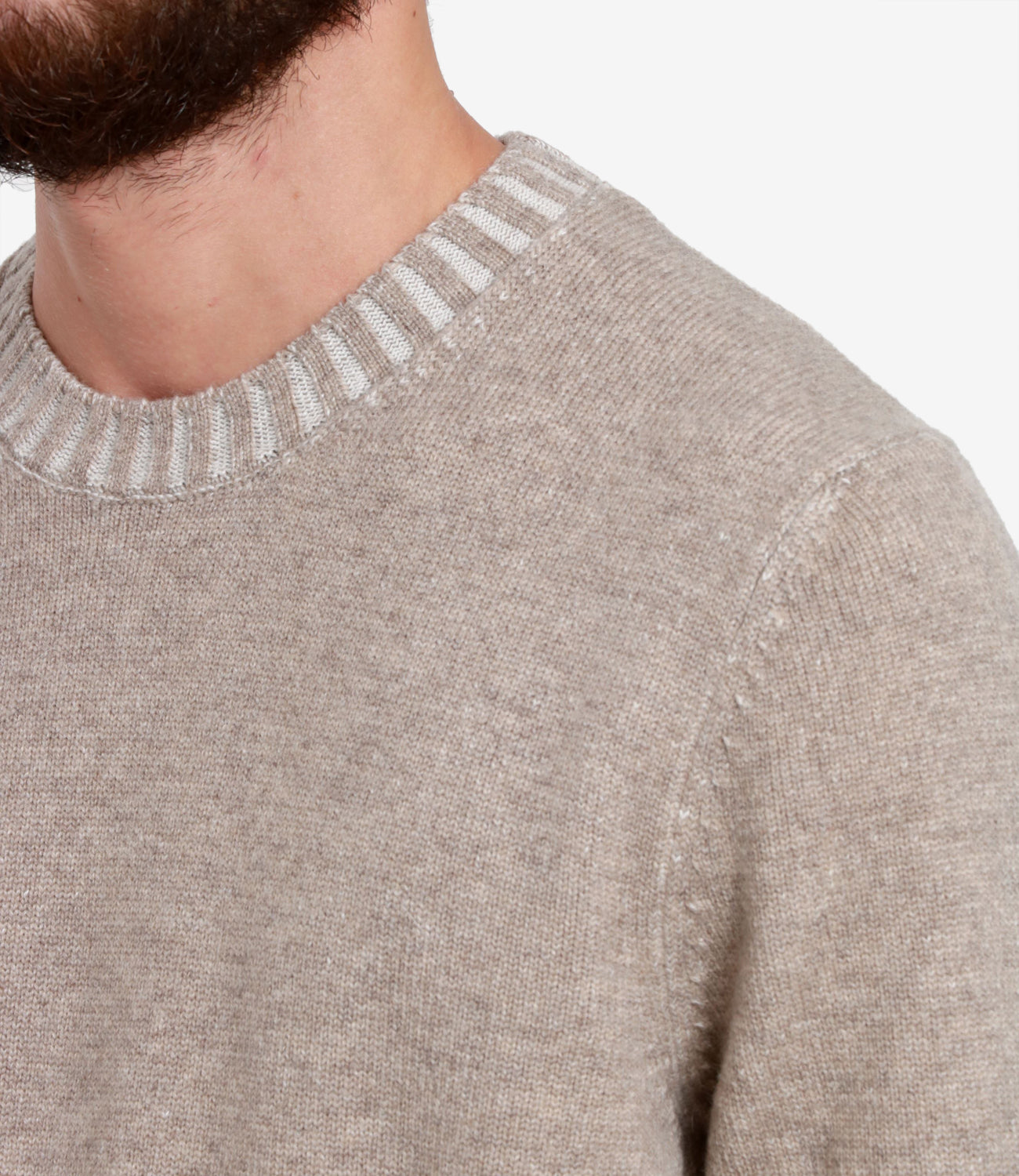 Gran Sasso | Maglia Beige e Sabbia