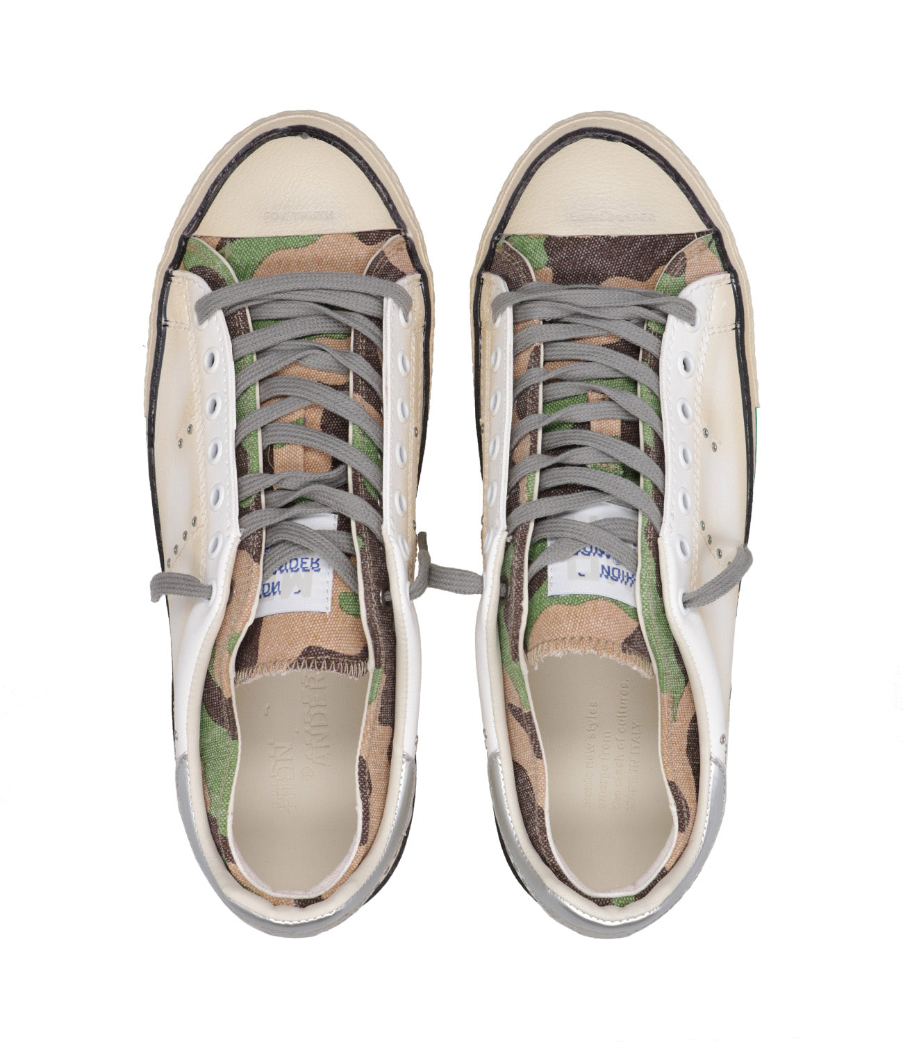 Hidnander | Sneakers Starless MOMA White and Camouflage