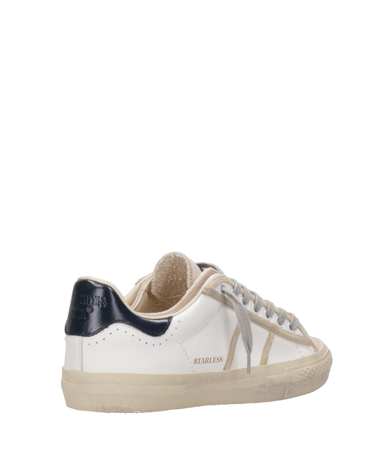 Hidnander | Sneakers Starless Low Sartorial White and Navy Blue