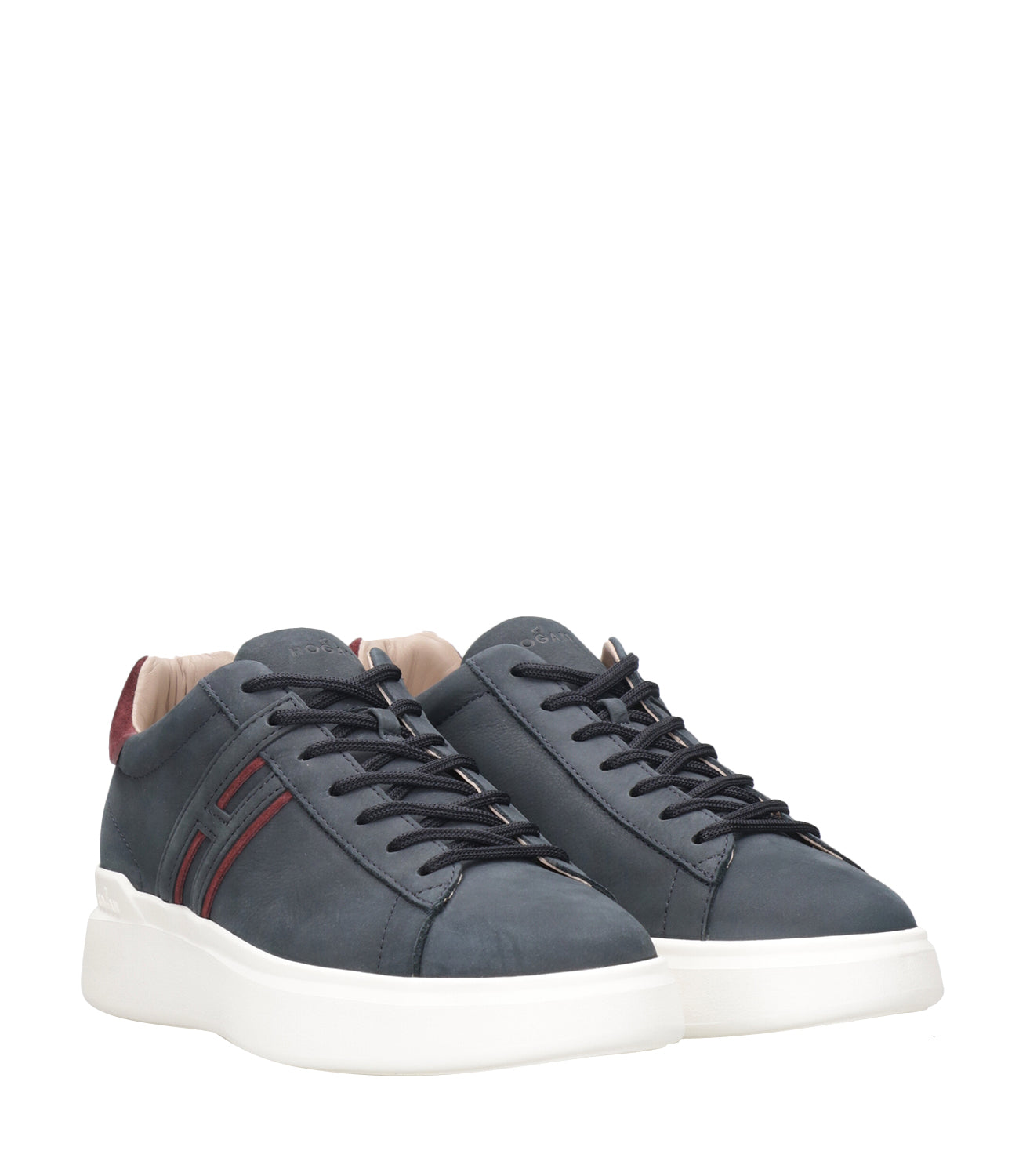 Hogan | Sneakers H580 Antracite e Bordeaux