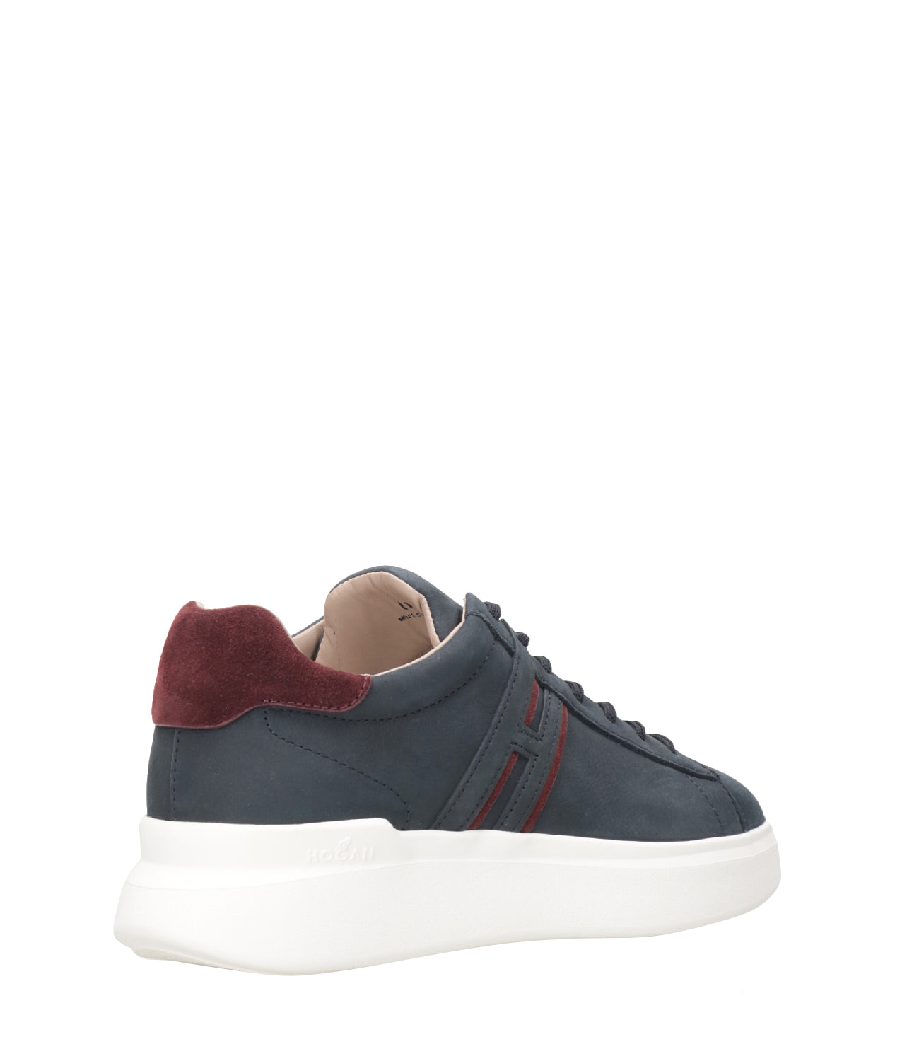 Hogan | Sneakers H580 Anthracite and Bordeaux