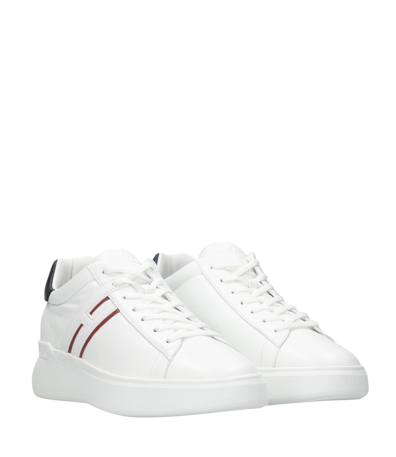 Hogan | H580 White and Blue Sneakers