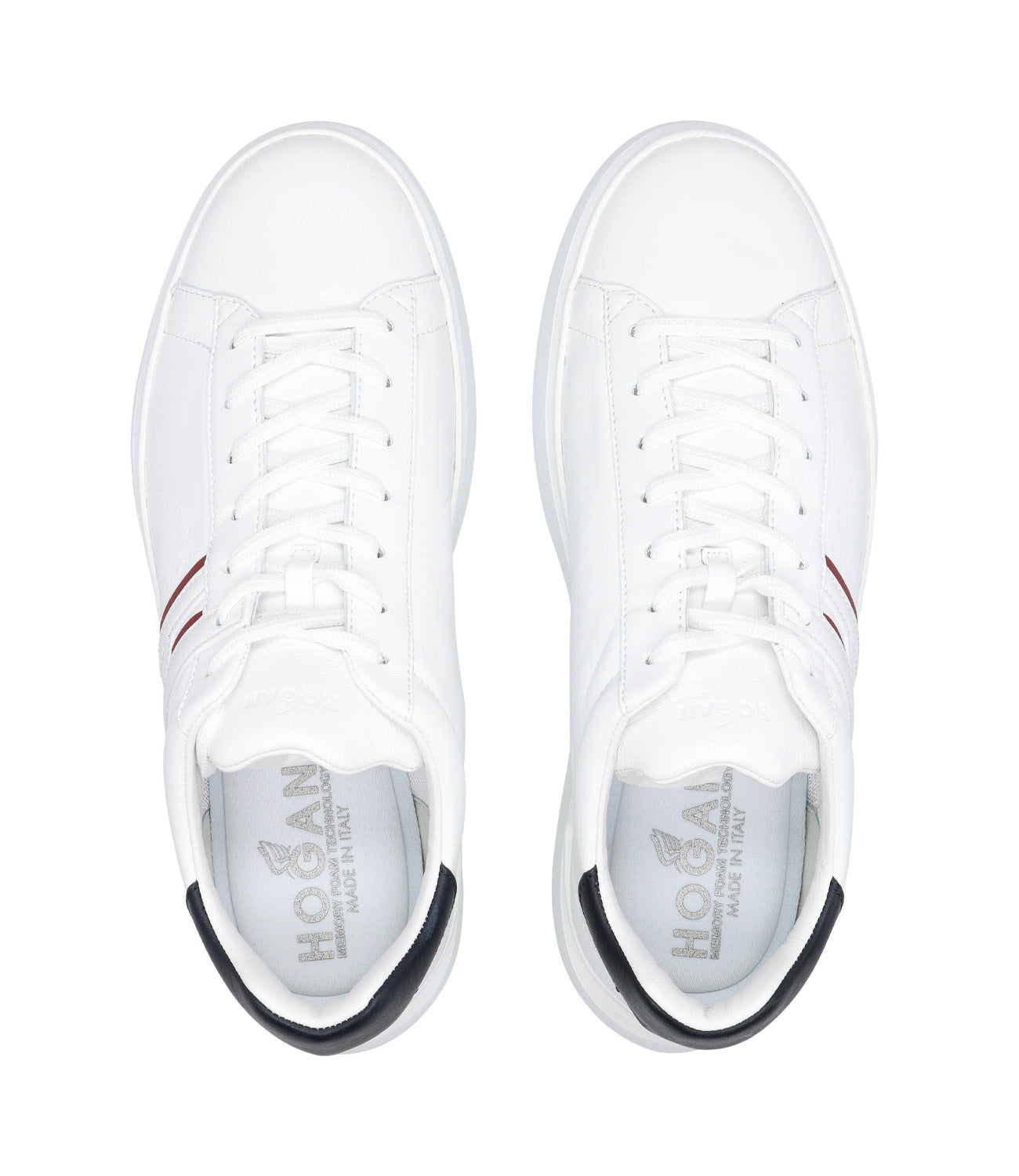 Hogan | H580 White and Blue Sneakers