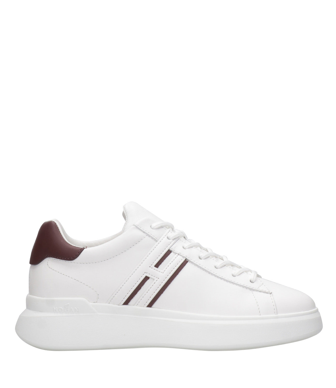 Hogan | Sneakers H580 Cream and Bordeaux