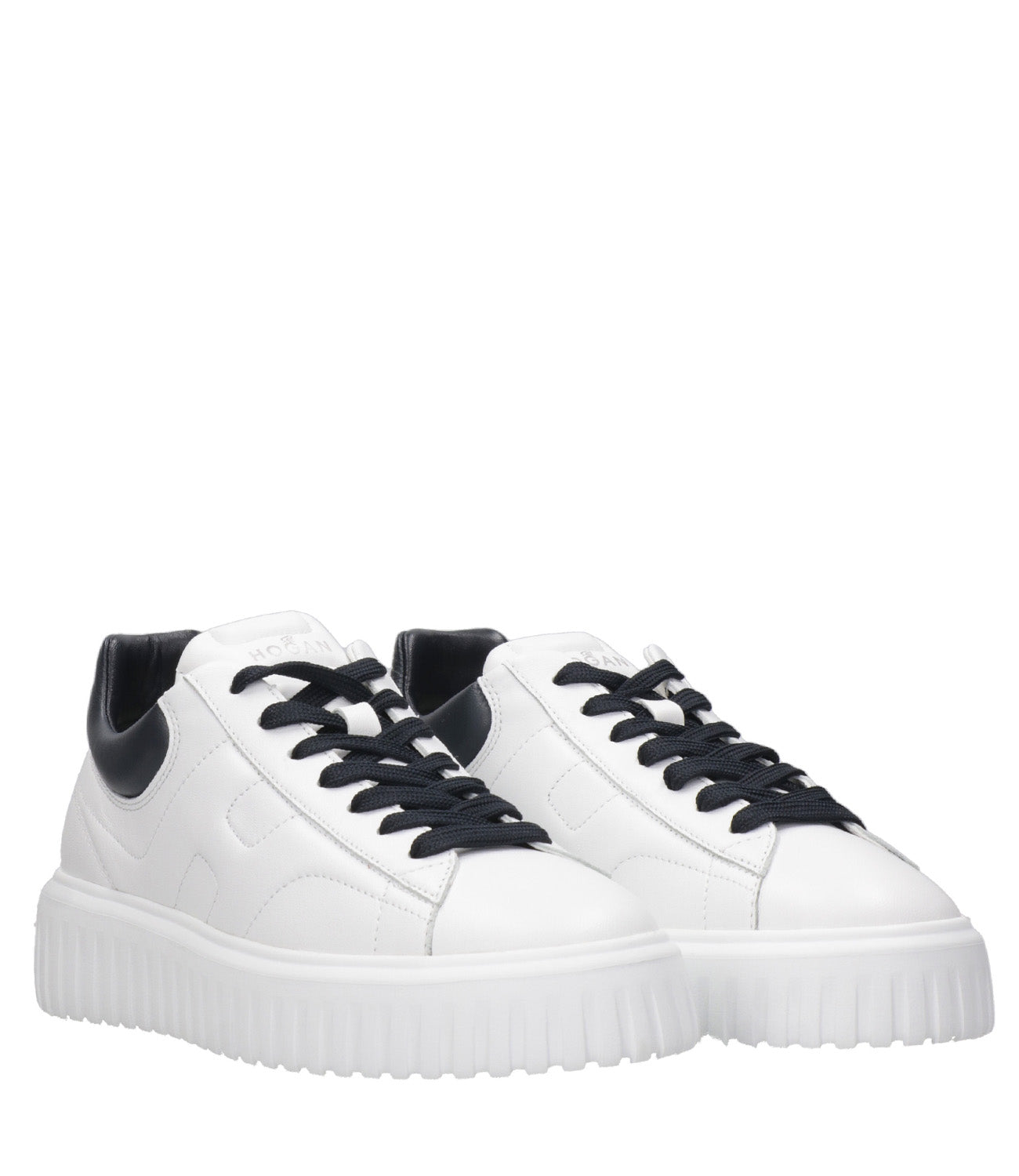 Hogan | Sneakers H-Stripes Black and White