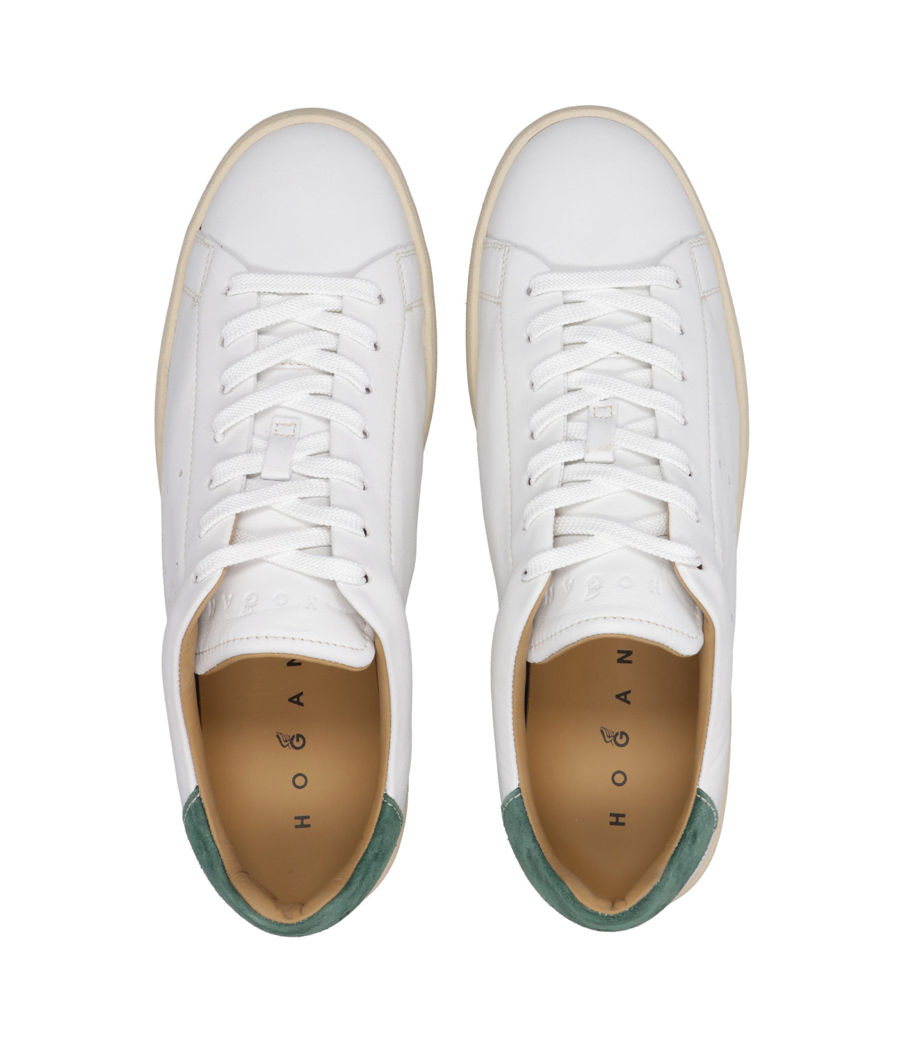 Hogan | Sneakers H672 White and Green