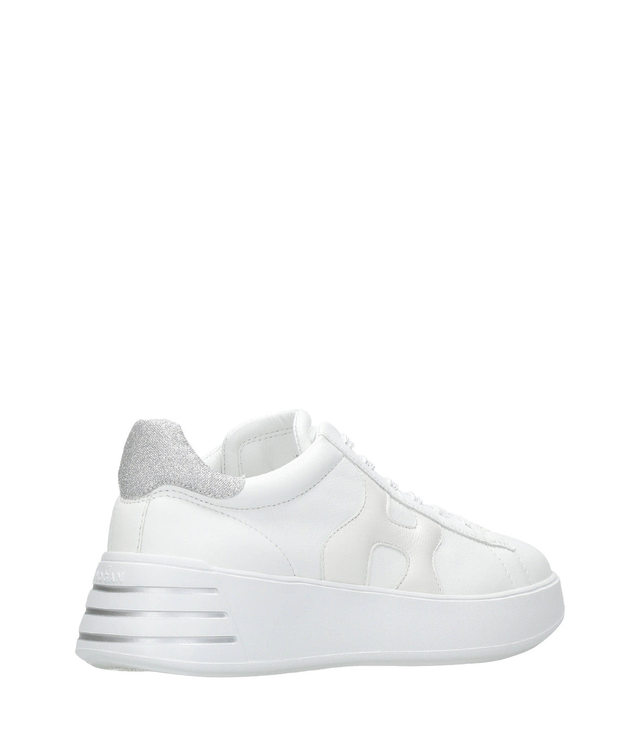 Hogan | Sneakers Rebel H564 Bianco ed Argento