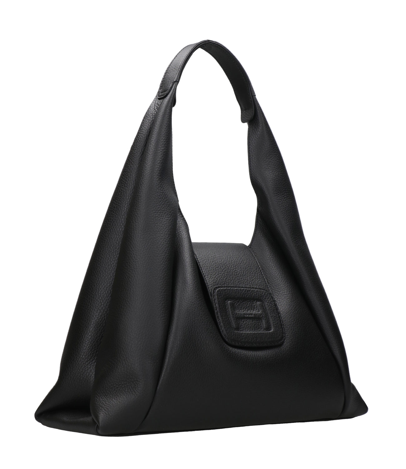 Hogan | Hogan H-Bag Hobo Bag Medium Black