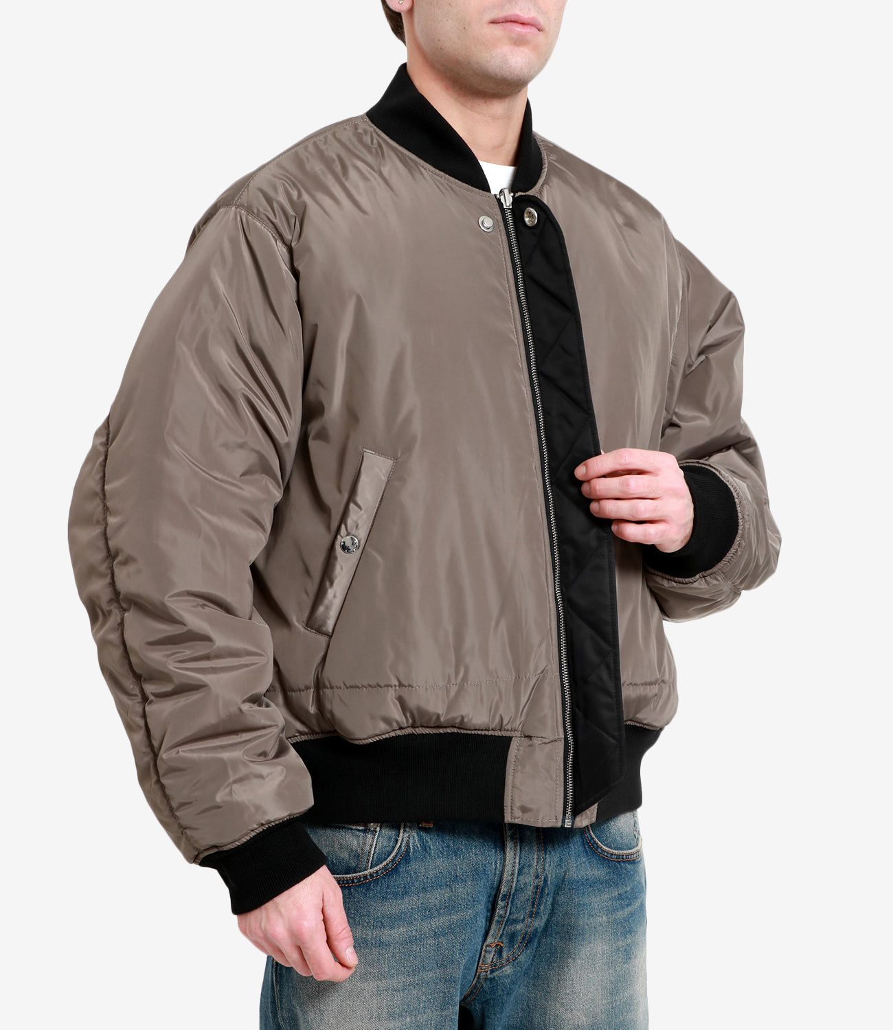 Hogan | Bomber Nero e Verde militare