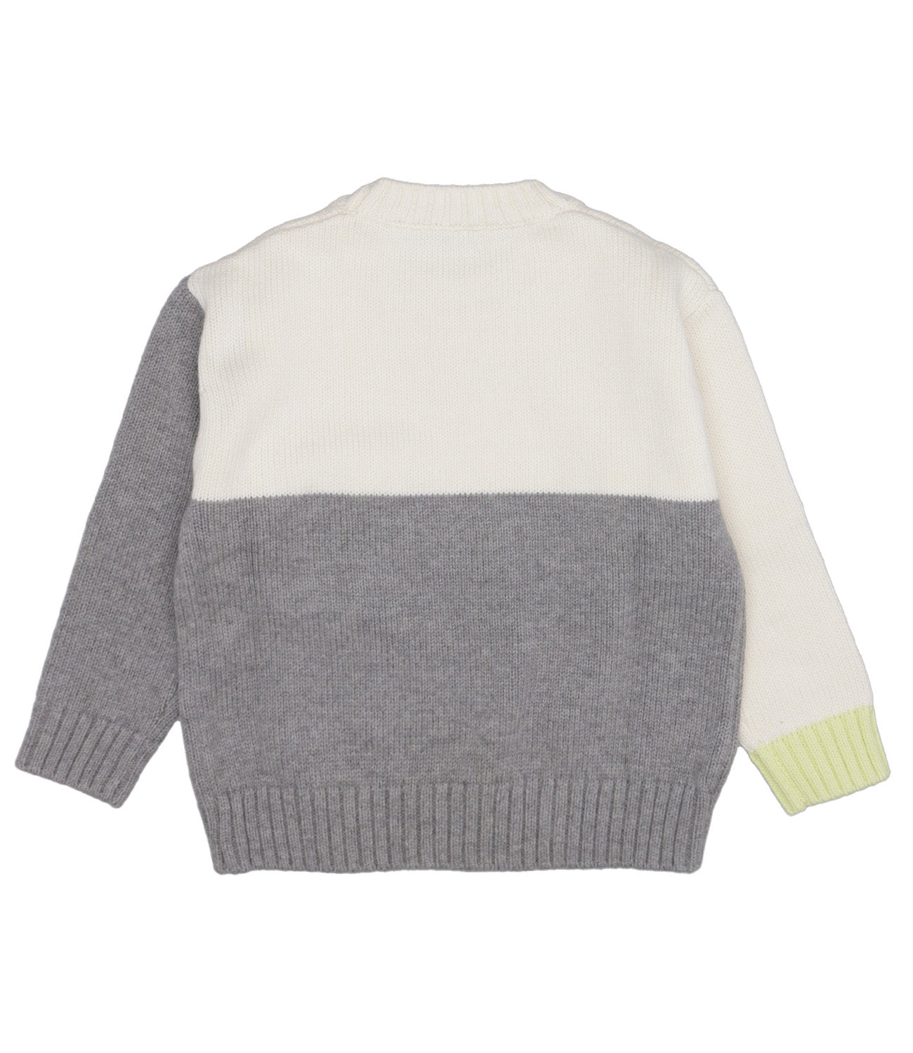 Il Gufo | Maglia Tricot Panna e Grigio