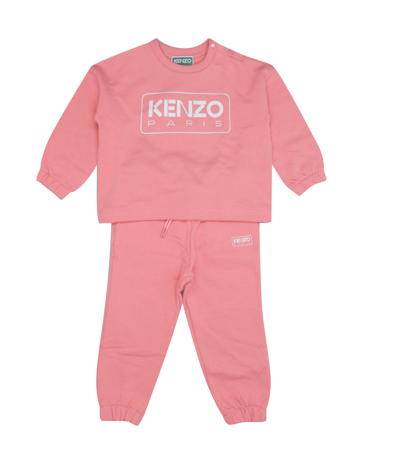 Kenzo Kids | Set Felpa e Pantalone Rosa