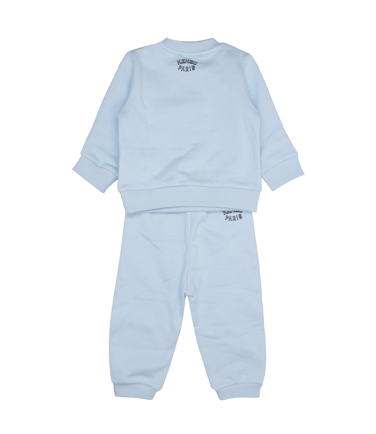 Kenzo Kids | Set Felpa e Pantalone Celeste