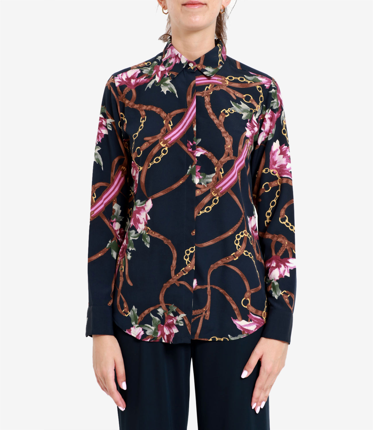 Lauren Ralph Lauren | Kristy Shirt Navy Blue