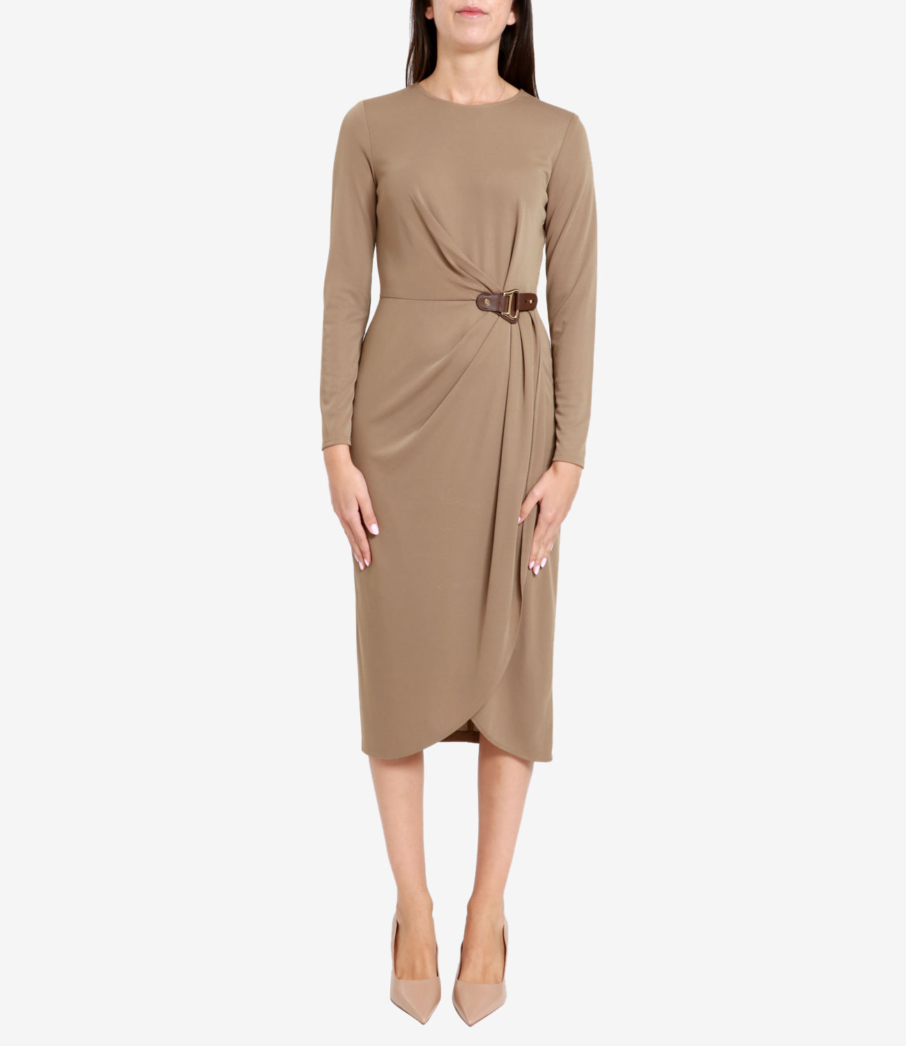 Lauren Ralph Lauren | Tan Dress