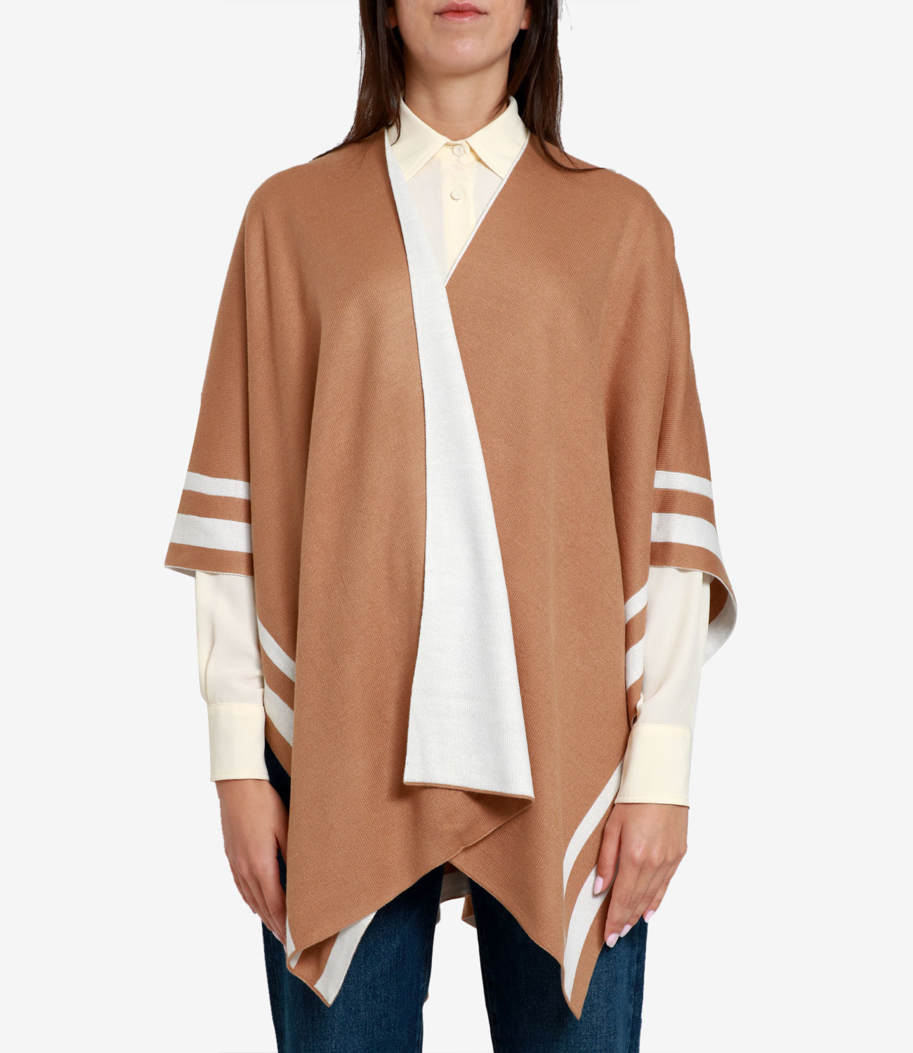 Lauren Ralph Lauren | Poncho Cammello e Beige