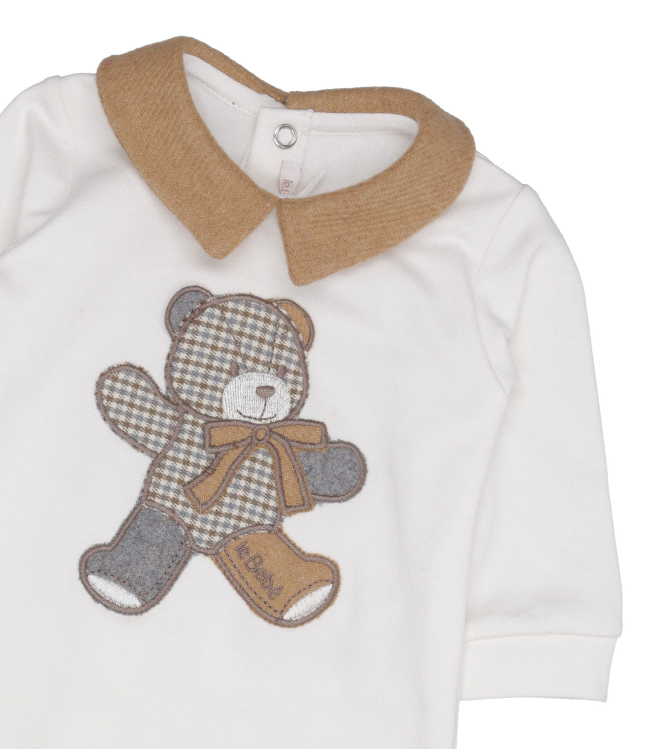 Le Bebè Enfant | Cream sleepsuit