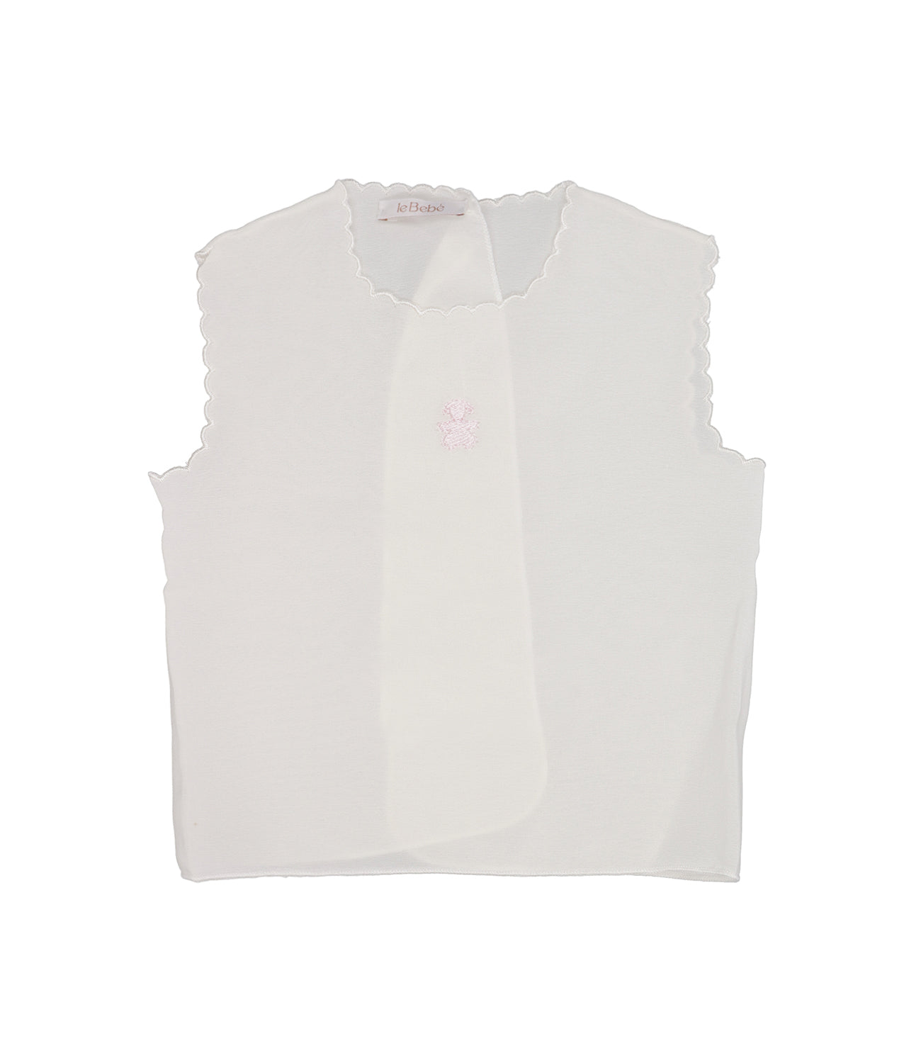 Le Bebè Enfant | White and Pink Shirt