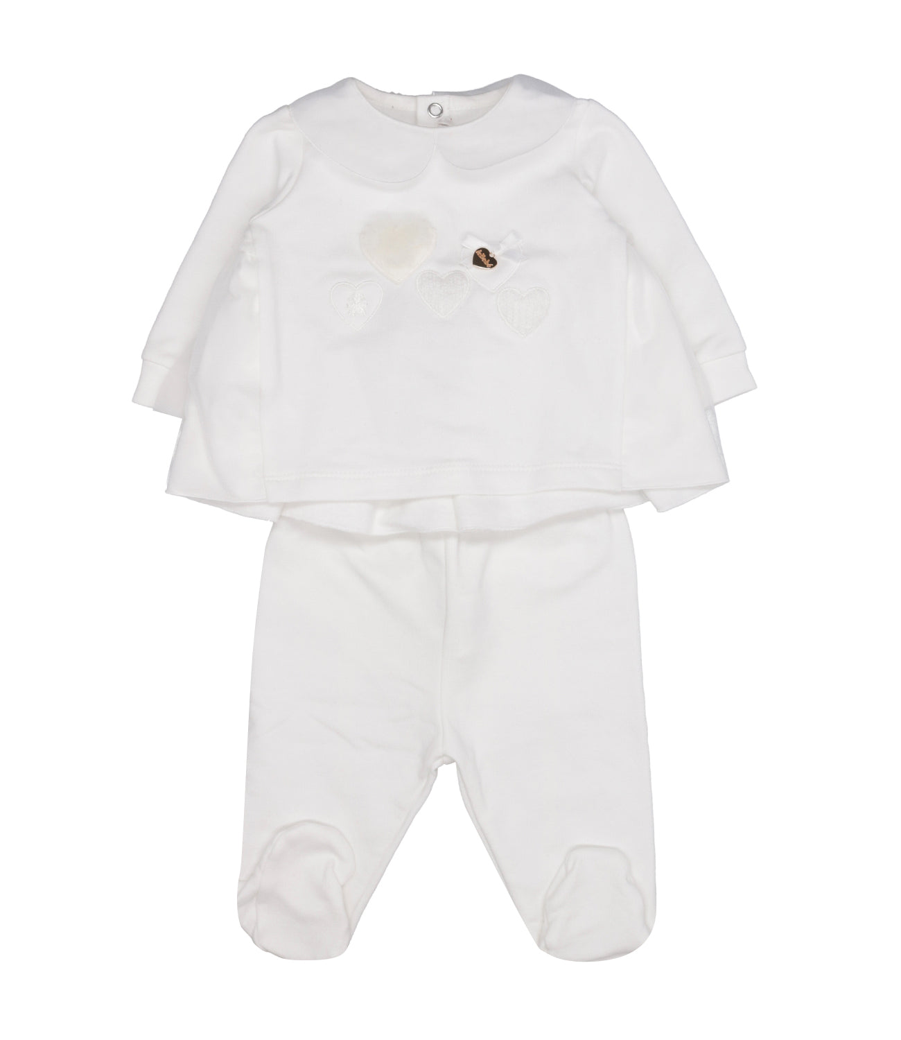 Le Bebè Enfant | Cream Sweater and Pant Set