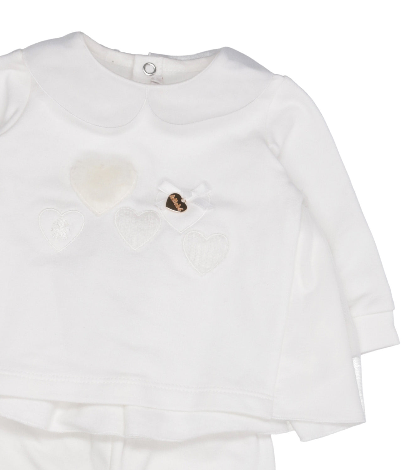 Le Bebè Enfant | Cream Sweater and Pant Set