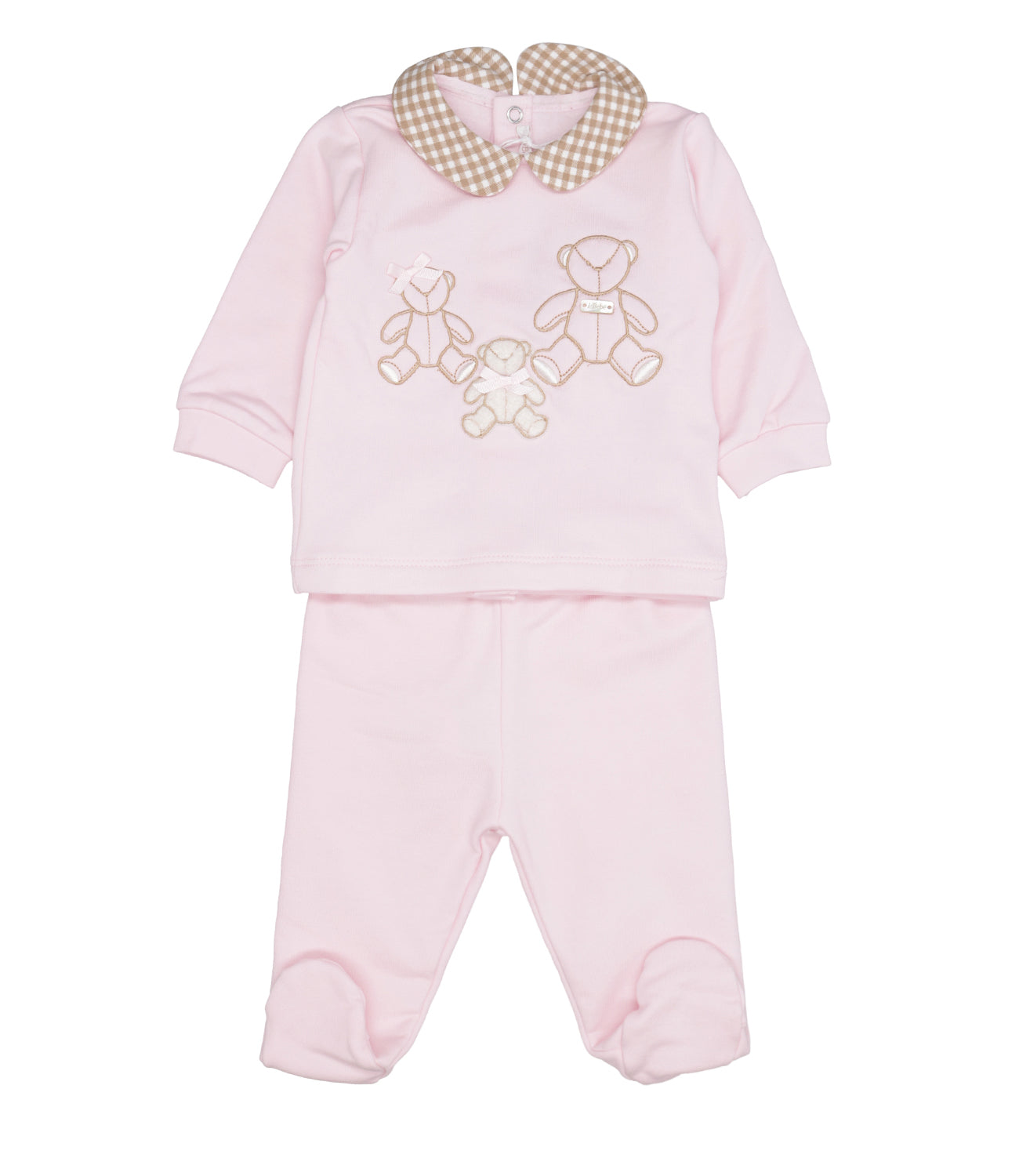 Le Bebè Enfant | Pink Sweater and Pant Set