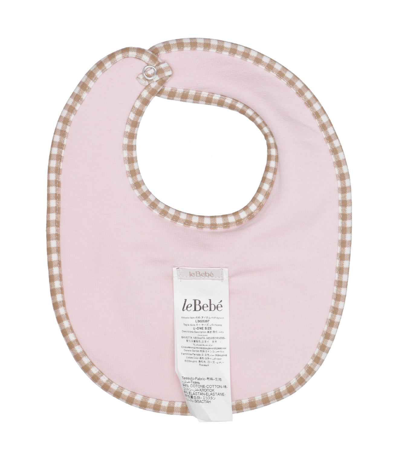 Le Bebè Enfant | Pink Bib