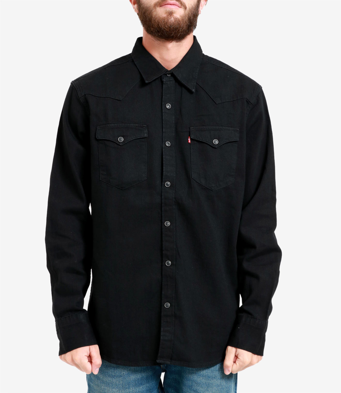 Levis | Camicia Boston Western Standard Denim Nero