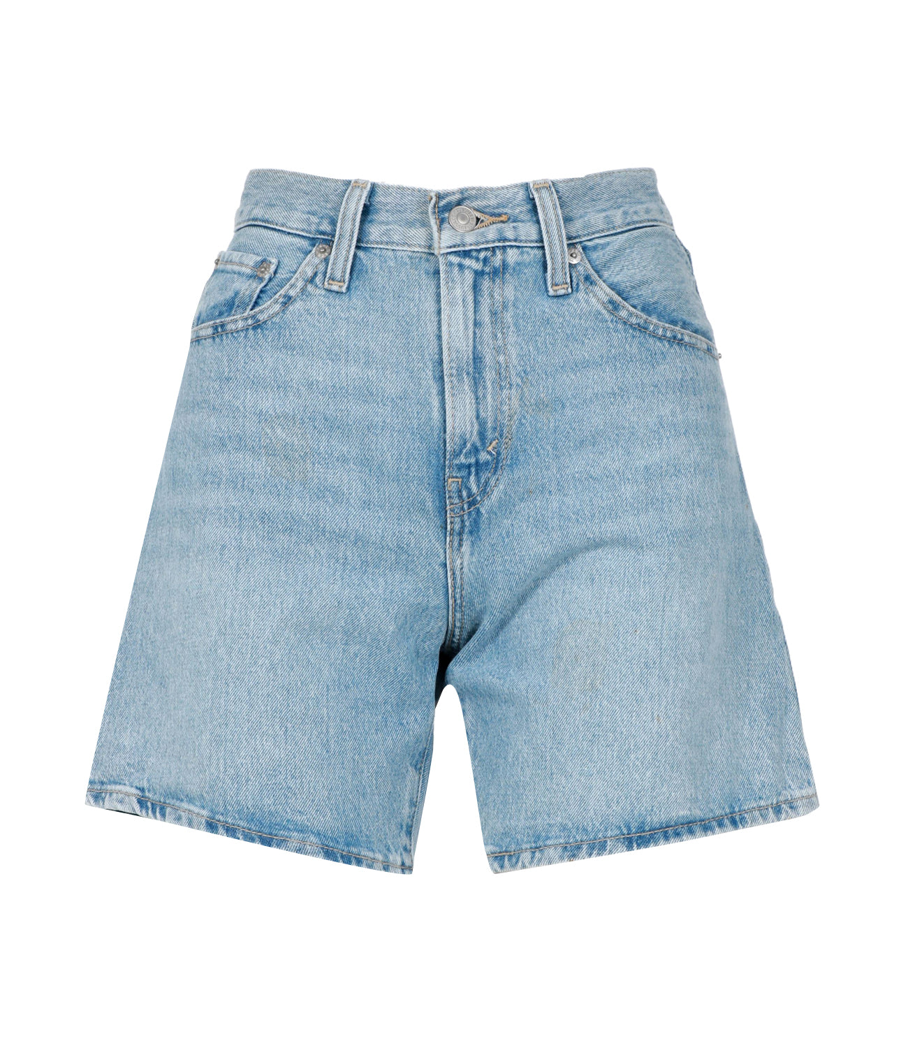 Levis | Shorts High Baggy Denim chiaro