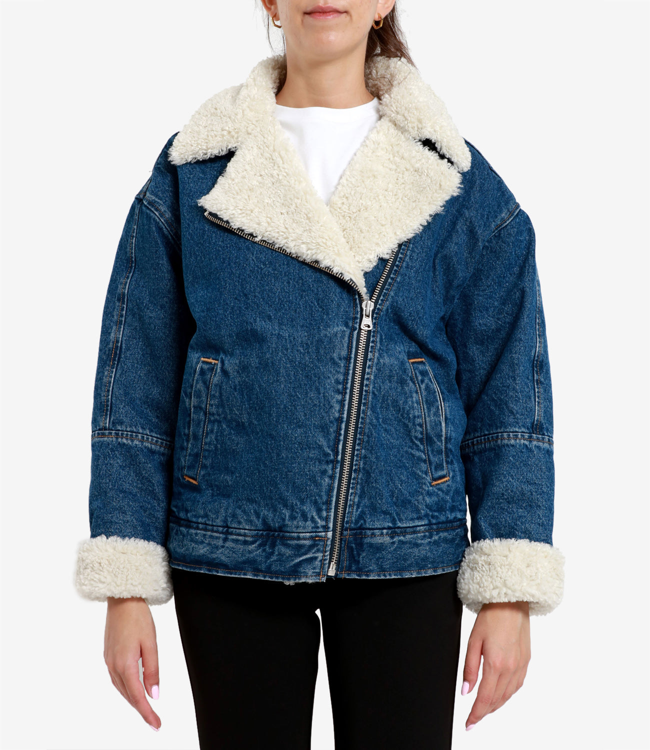 Levis | Sherpa Flight Jacket Denim