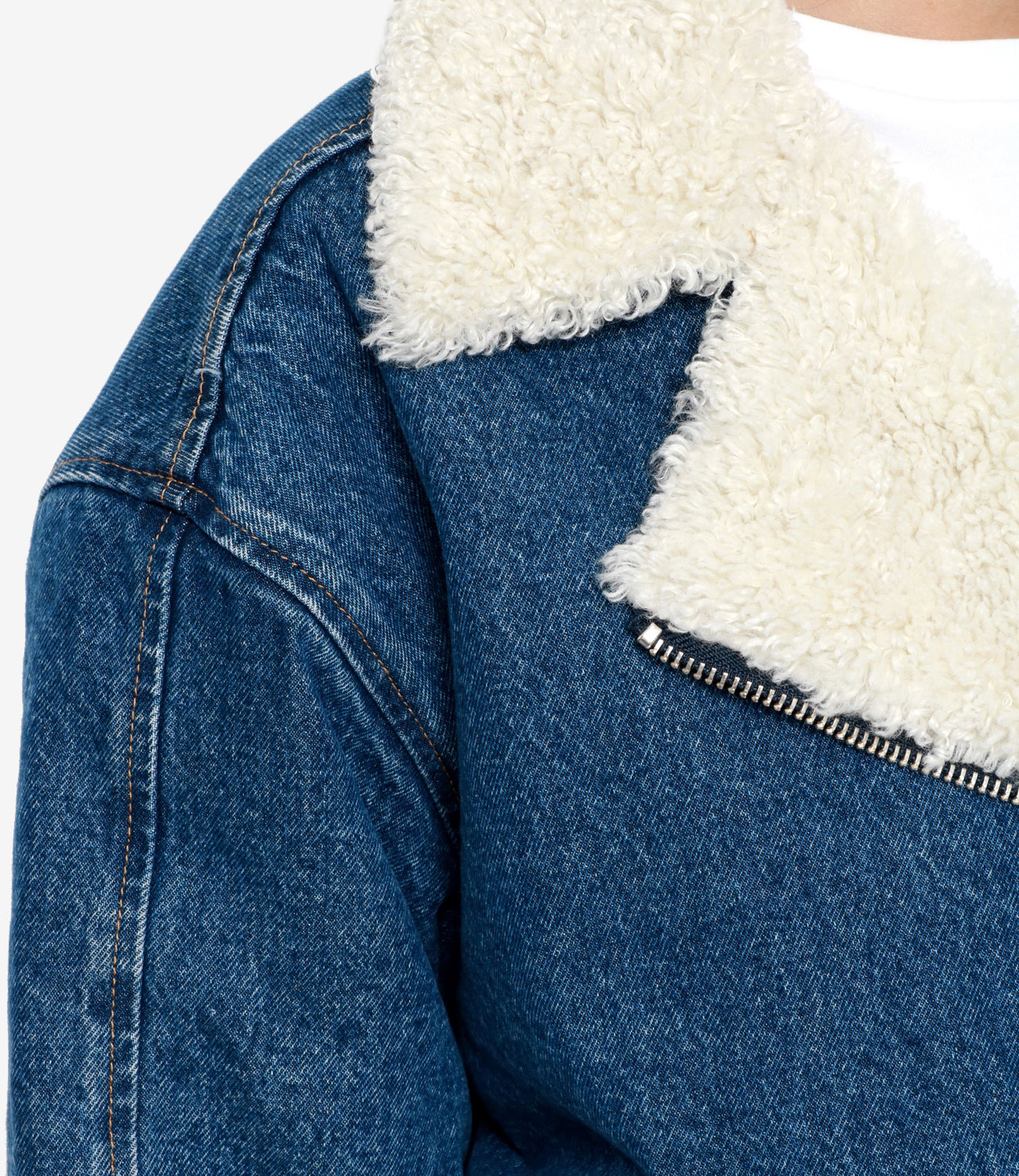 Levis | Sherpa Flight Jacket Denim