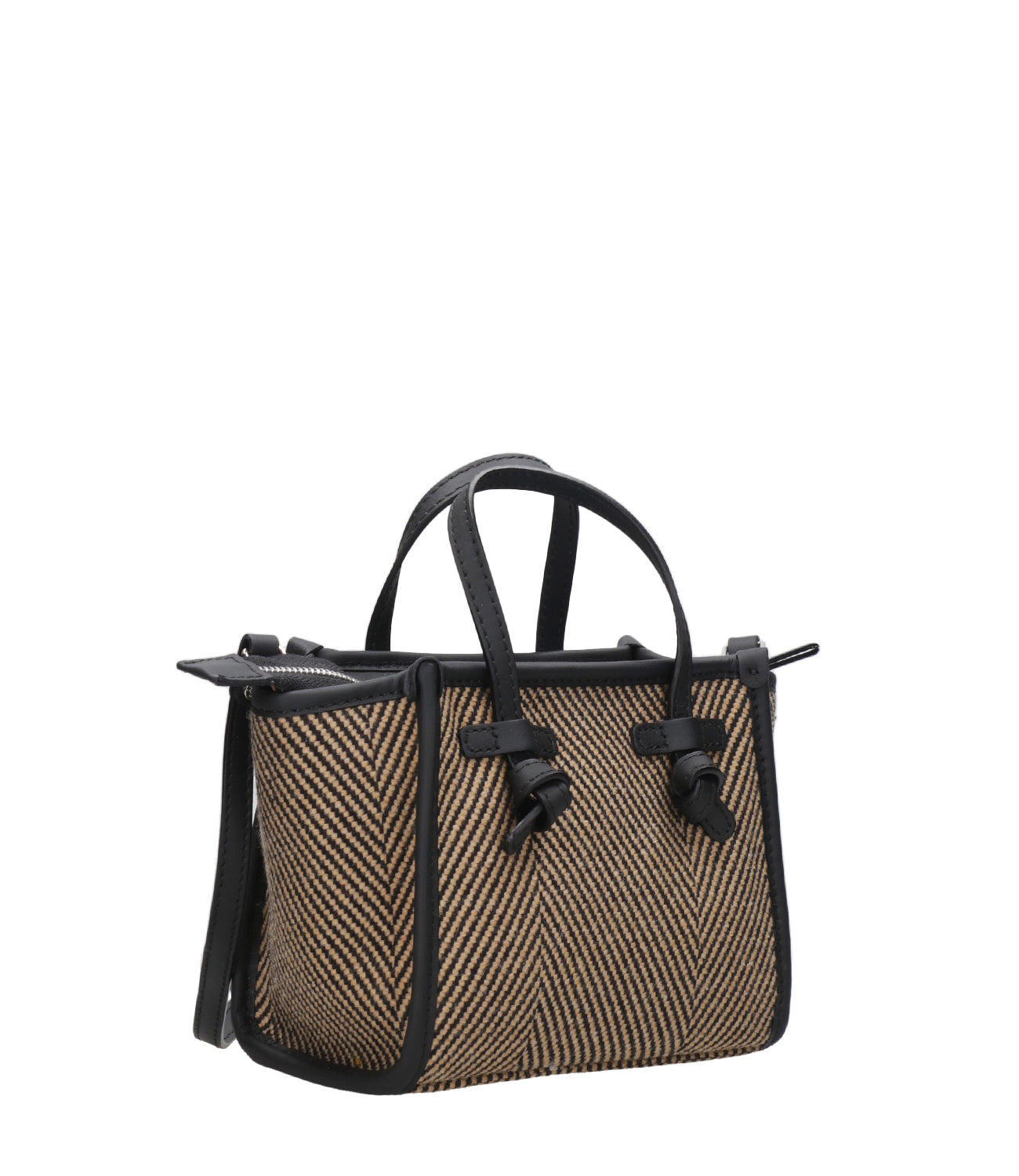 Marcella Club | Black and Rope Bag