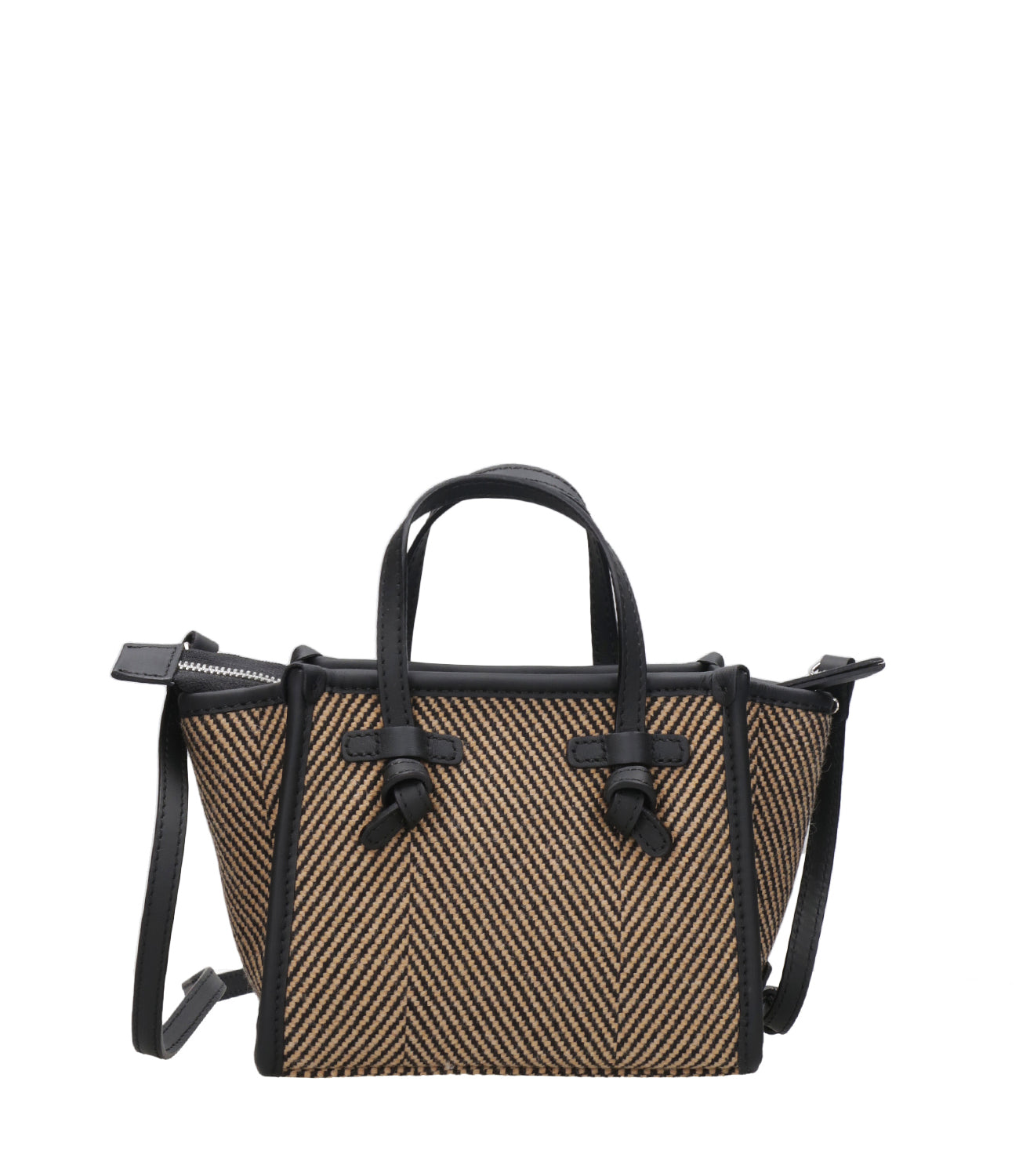 Marcella Club | Black and Rope Bag