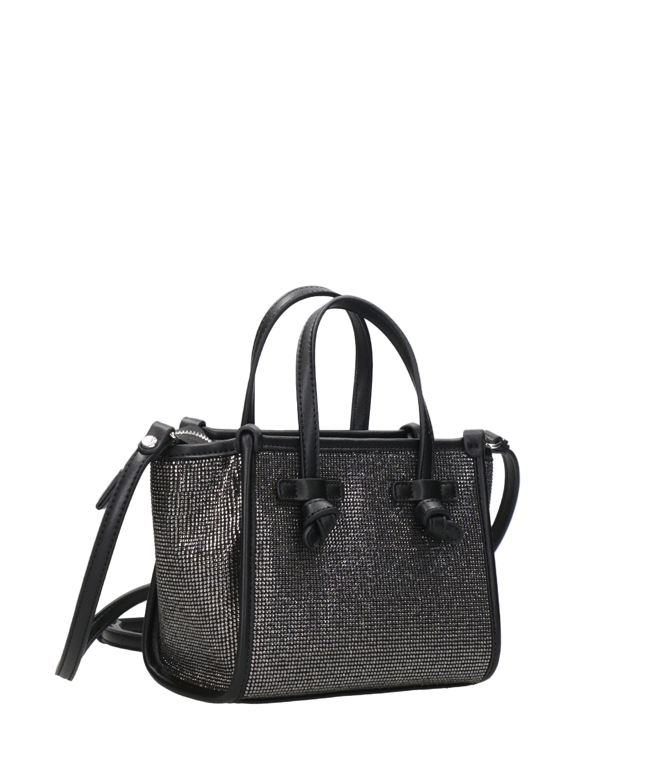 Marcella Club | Black and Rope Bag