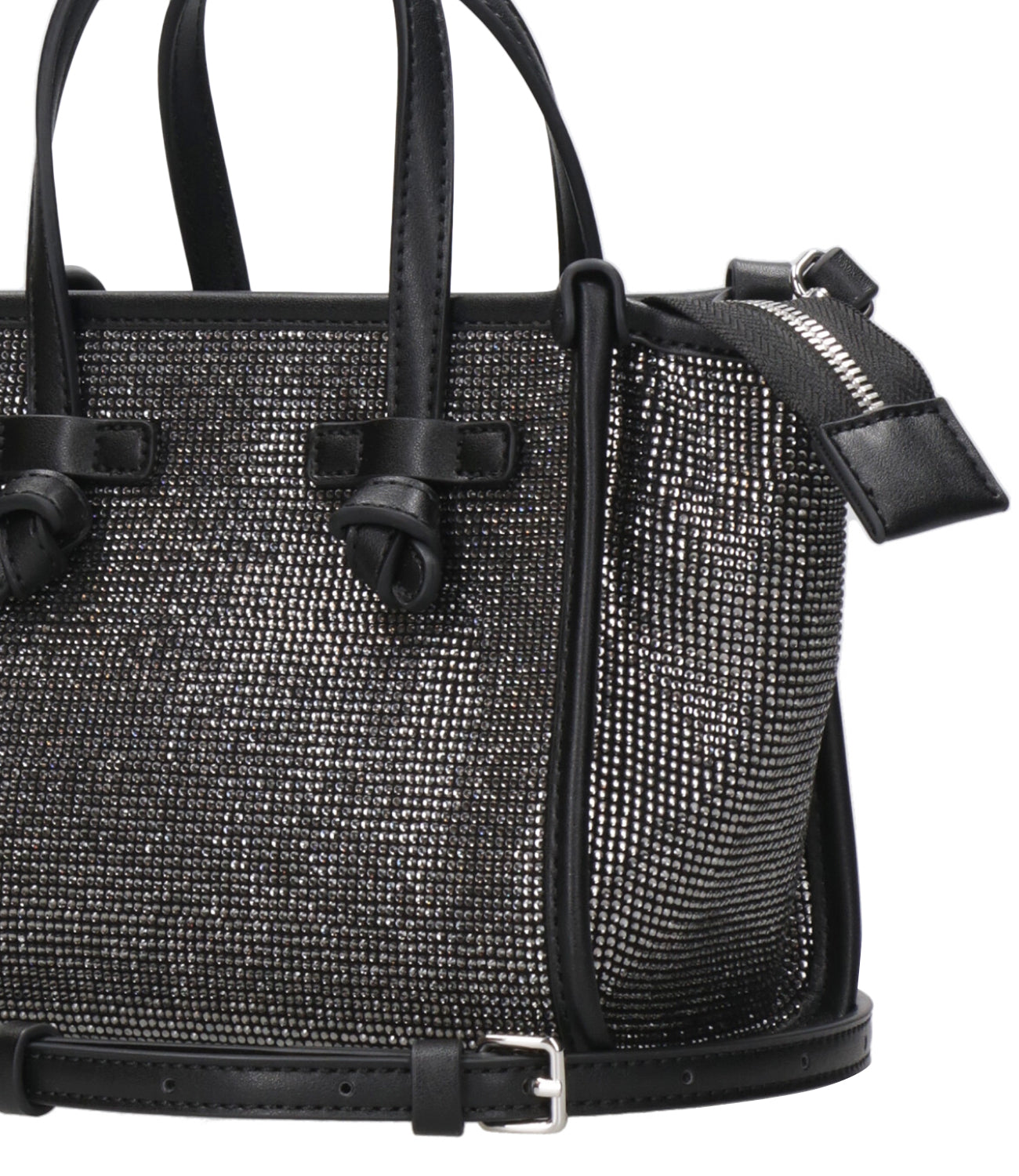 Marcella Club | Black and Rope Bag